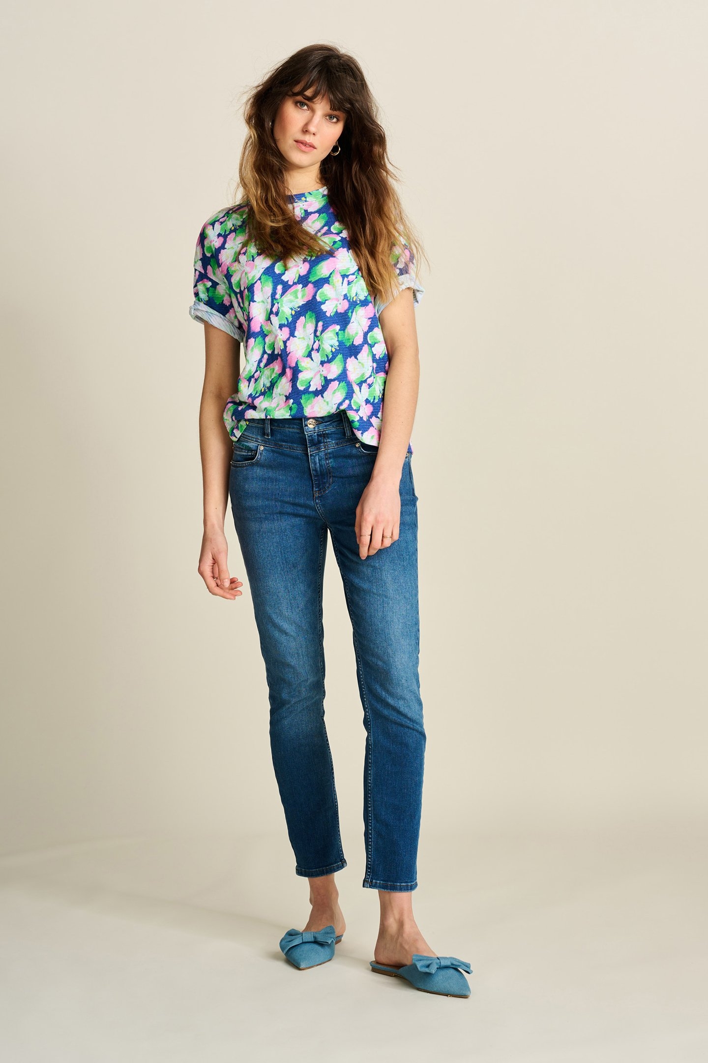 JEANS - ELIZE SLIM DARK BLUE 6