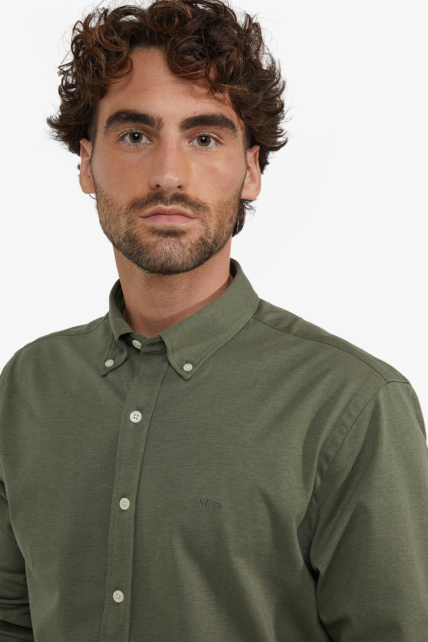STRETCH PIQUE SHIRT WINTER SAGE 5