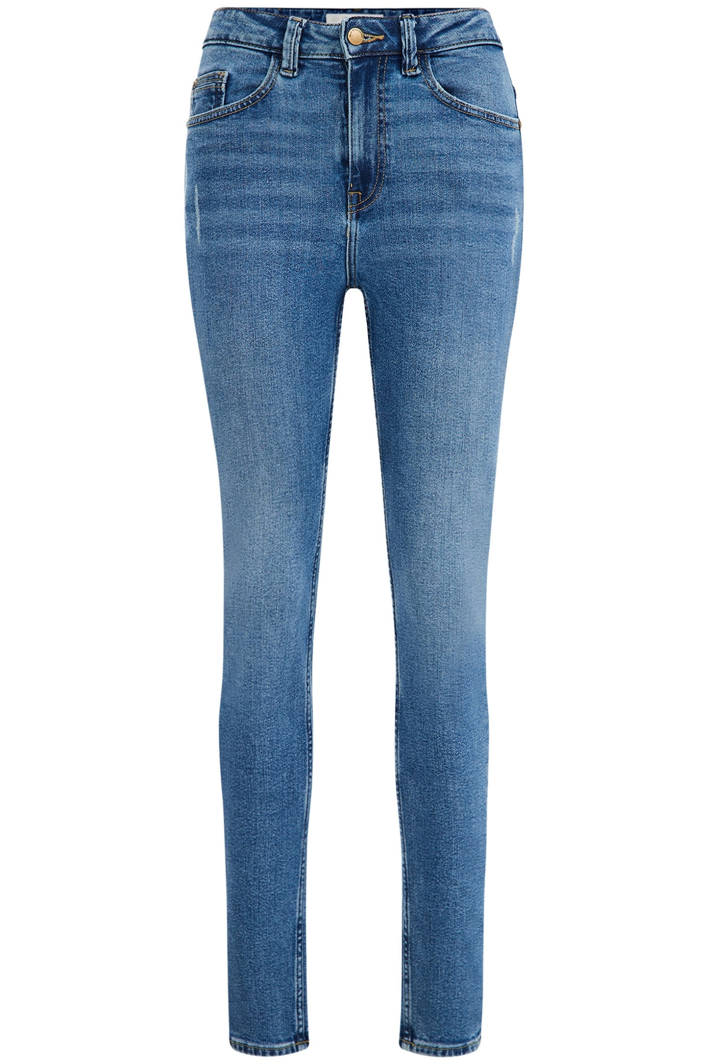 5-POCKET HIGH WAIST BLUE 4