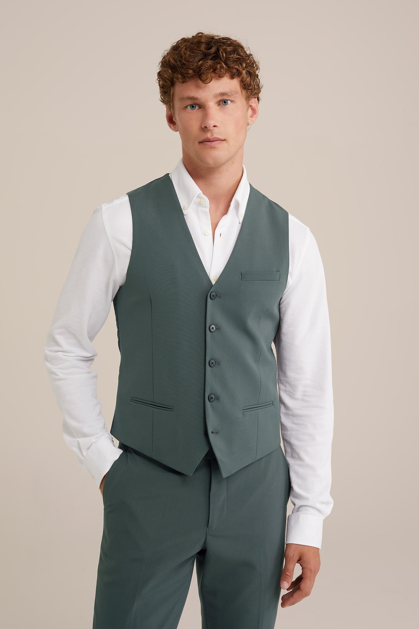 WAISTCOAT GREEN 1