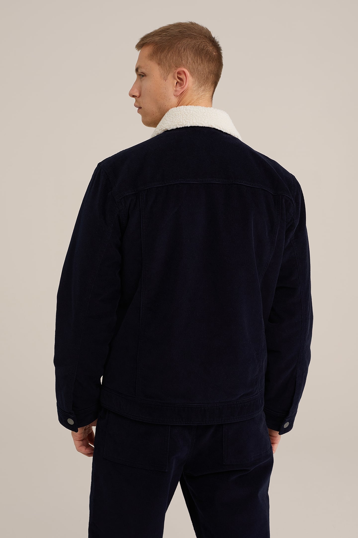 JACKET NORMAL LENGTH DARK BLUE 2