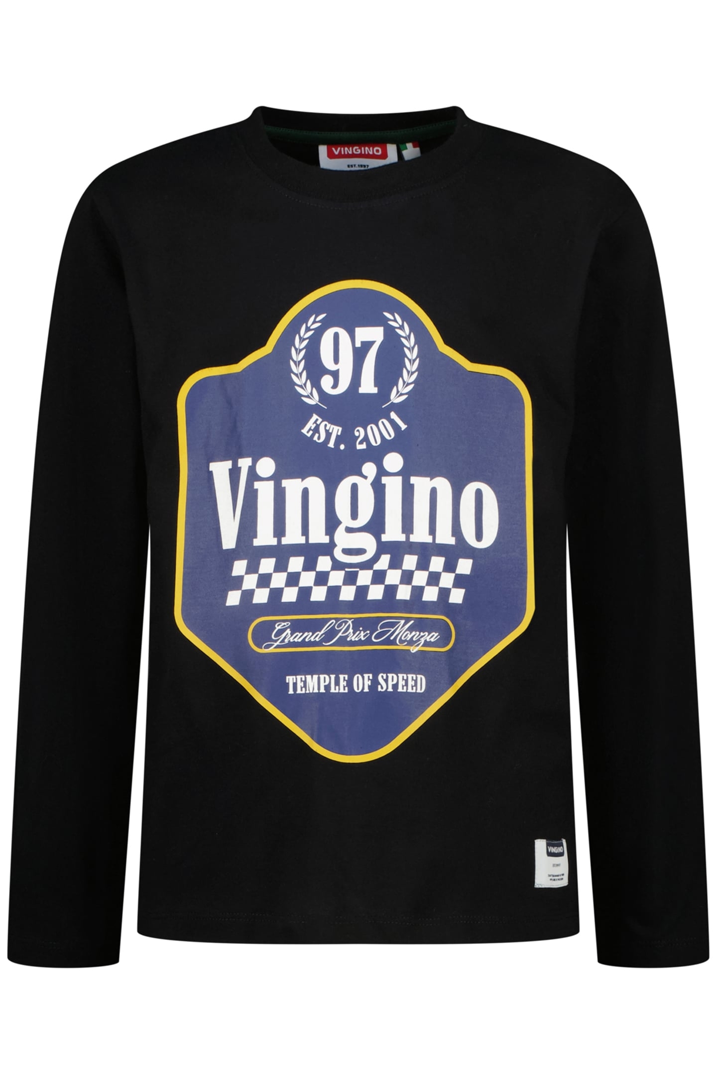 BOYS JACING T-SHIRT DEEP BLACK 1