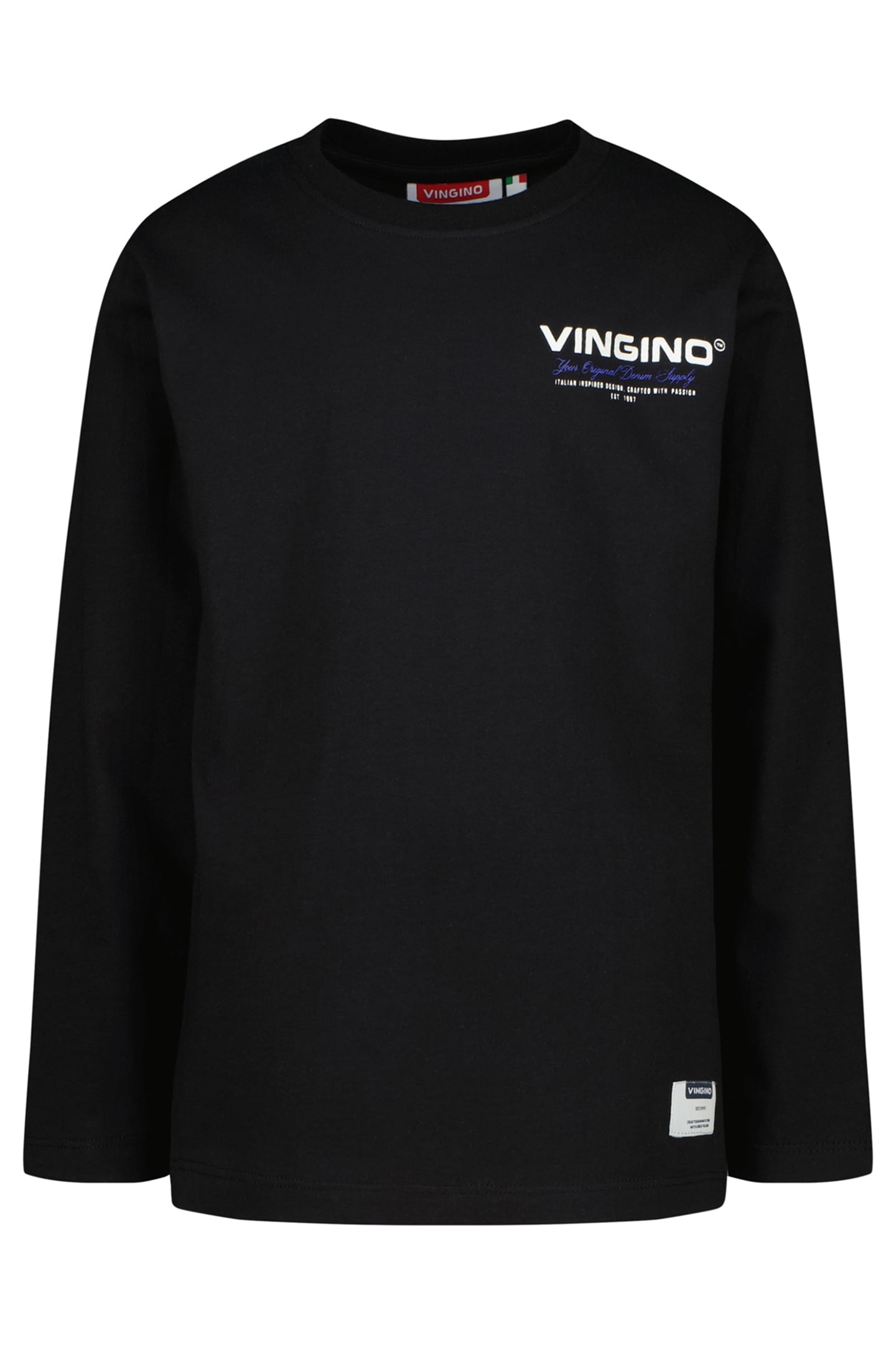 BOYS JAL T-SHIRT DEEP BLACK 1