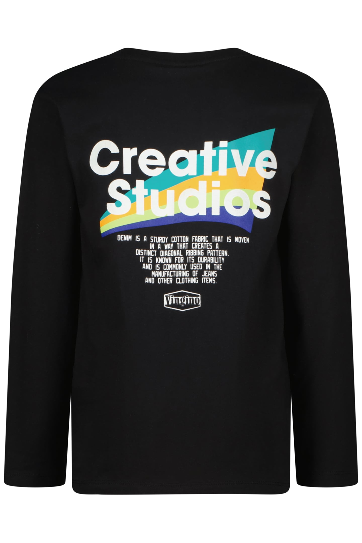 BOYS JEAN T-SHIRT DEEP BLACK 2