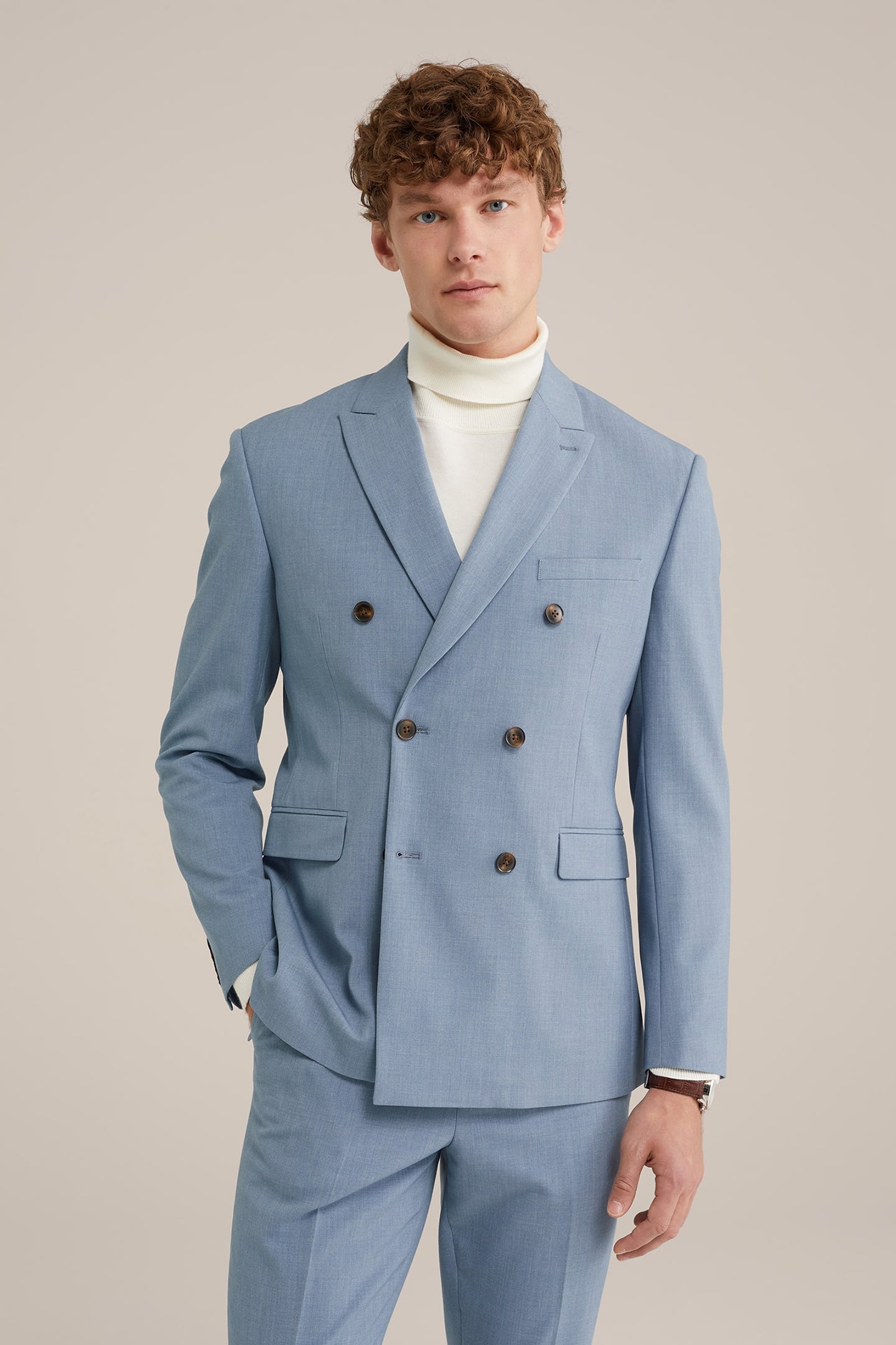 BLAZER GREYISH BLUE 1