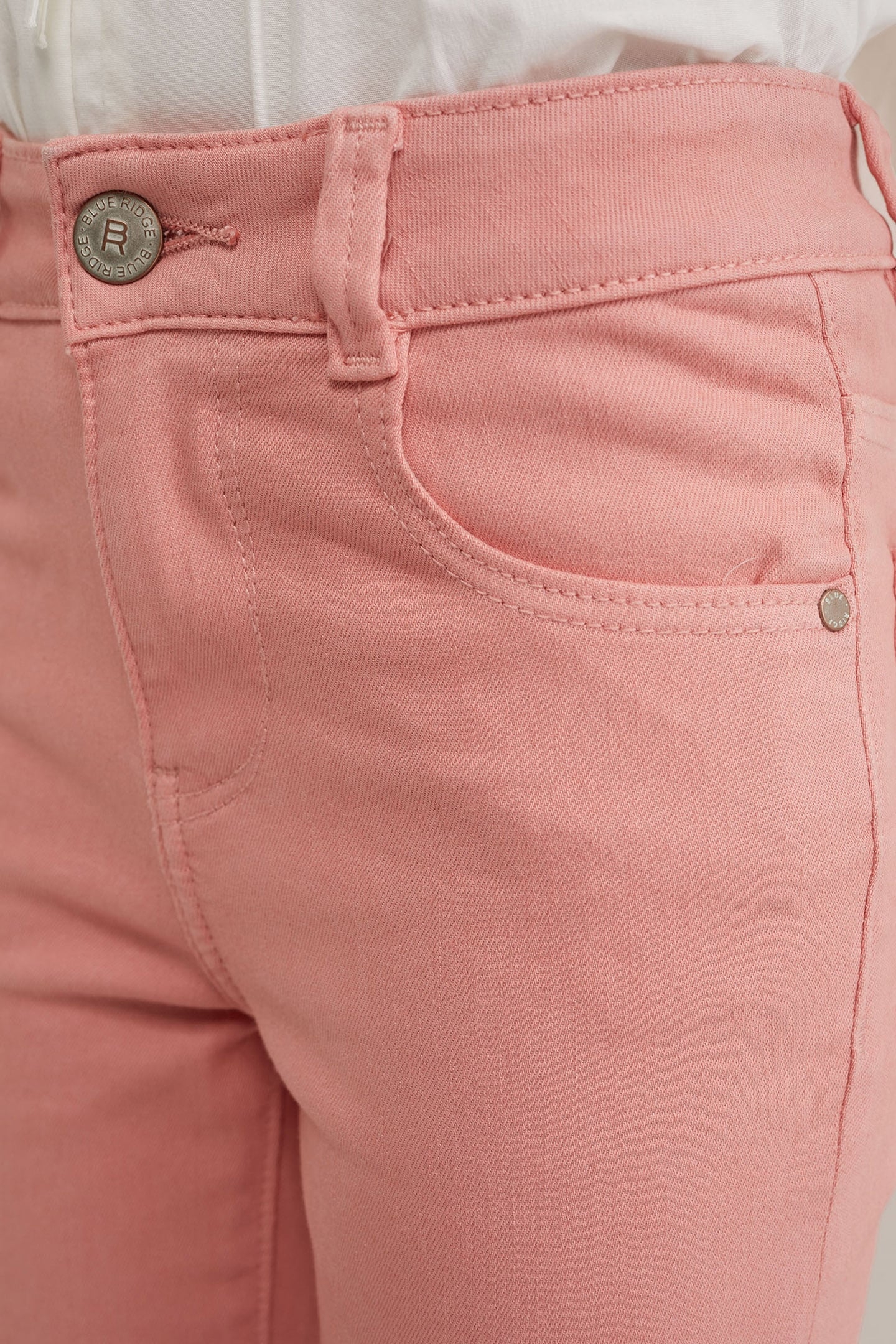 5-POCKET MID WAIST CORAL PINK 5