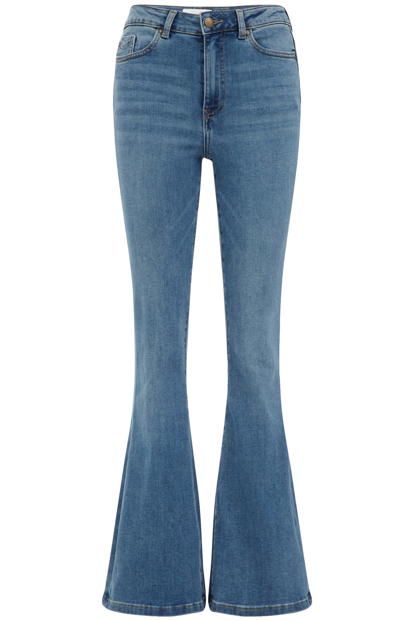 5-POCKET HIGH WAIST BLUE 4