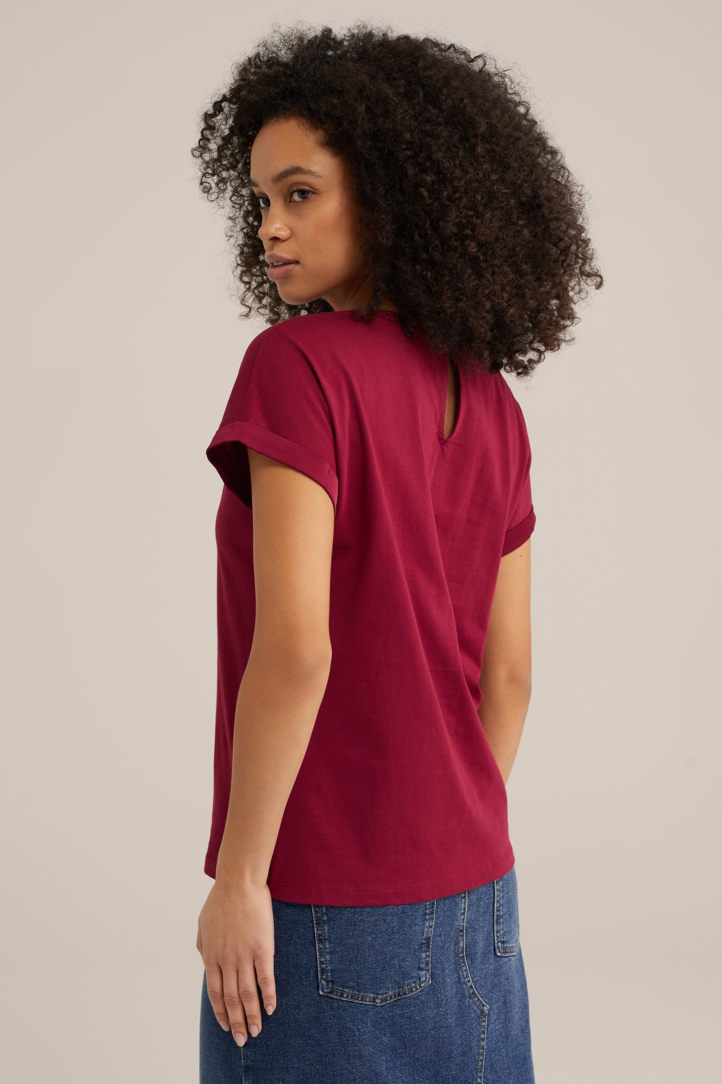 T-SHIRT SAFFRON RED 2