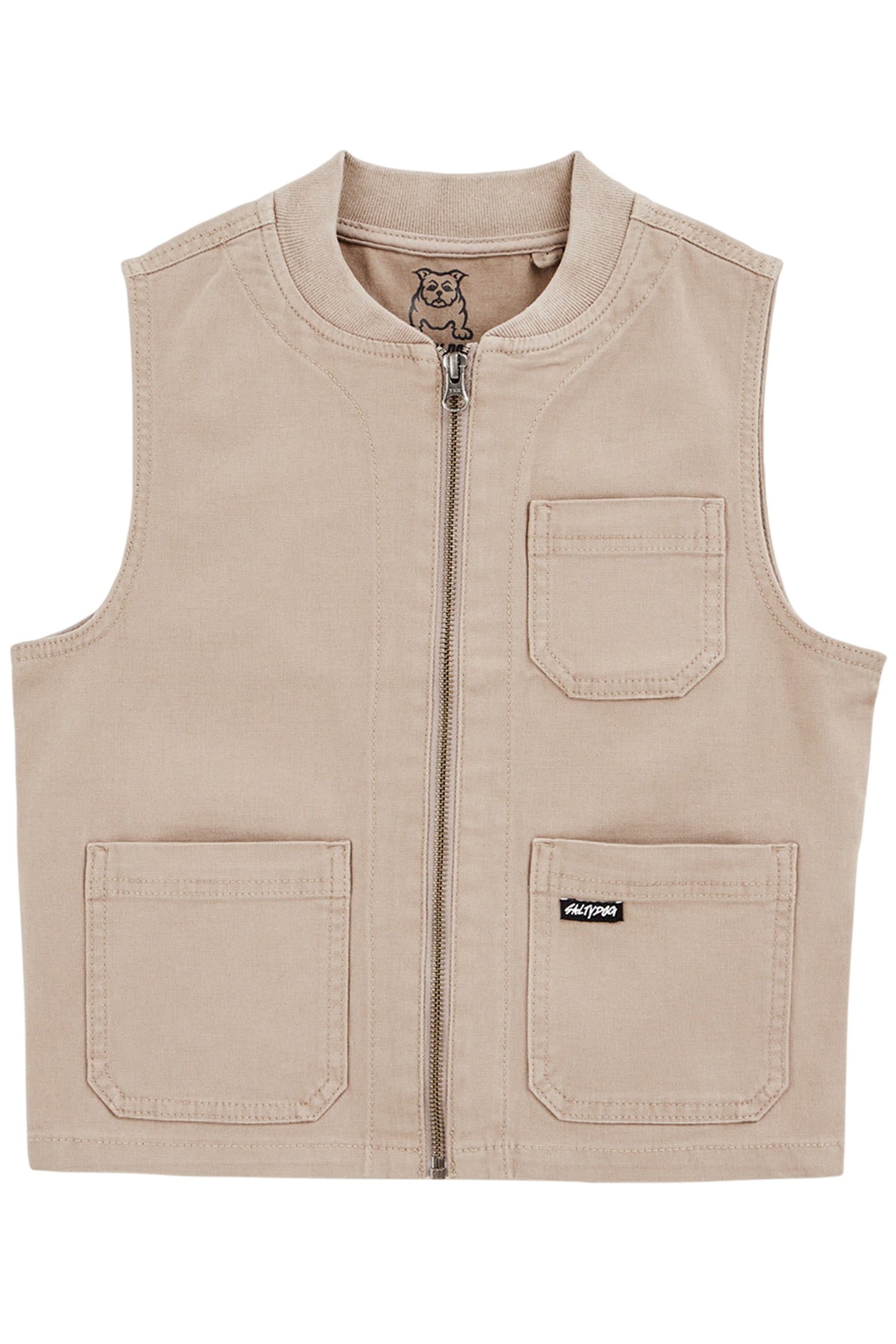 BODYWARMER LIGHT BROWN 3