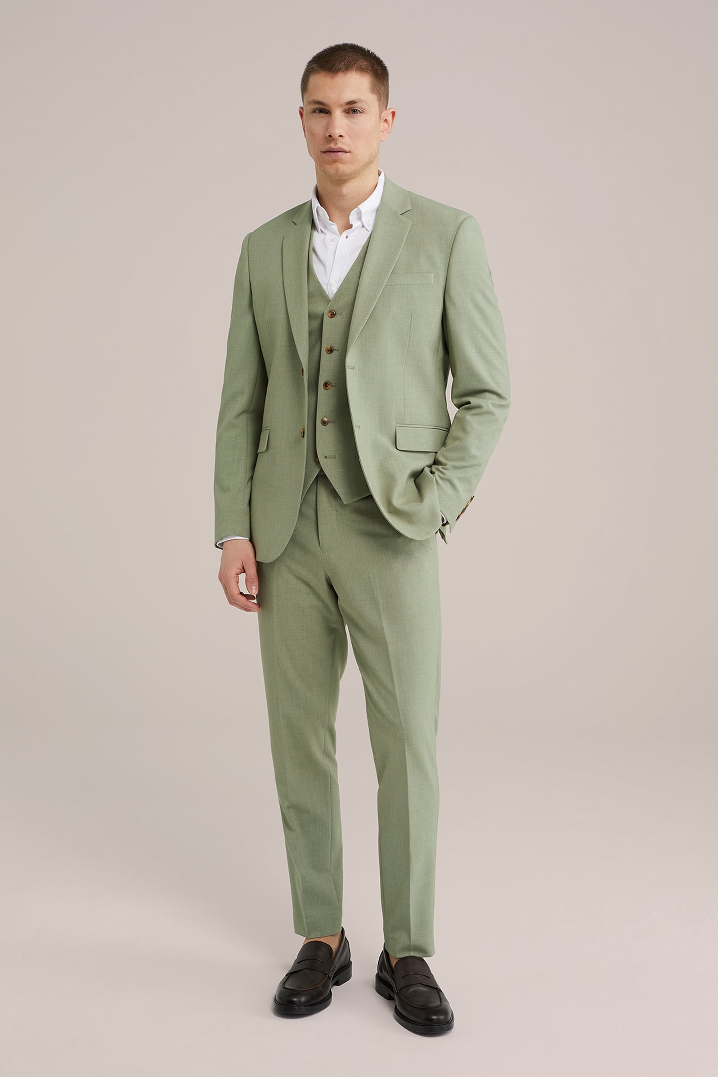 WAISTCOAT LIGHT GREEN 5