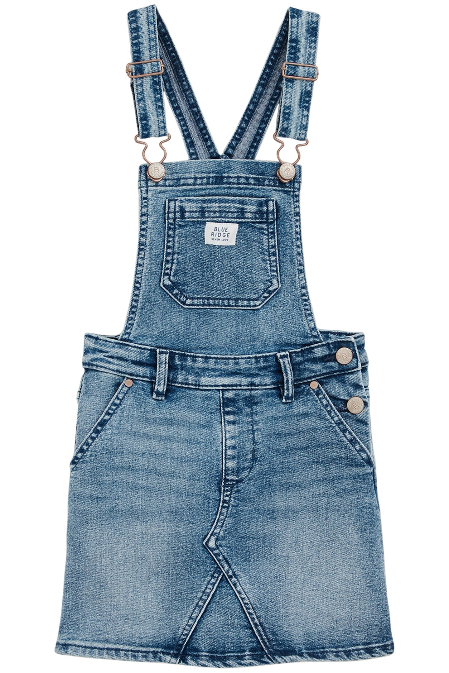 SKIRT MEDIUM LENGTH BLUE 3