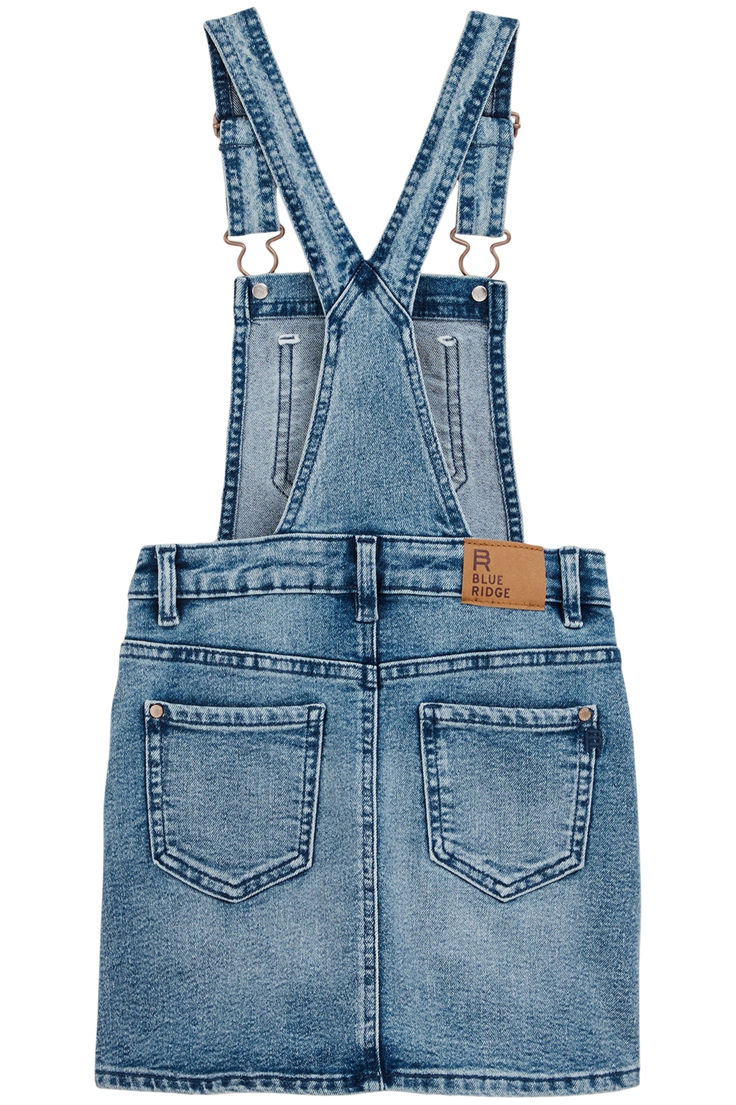 SKIRT MEDIUM LENGTH BLUE 4