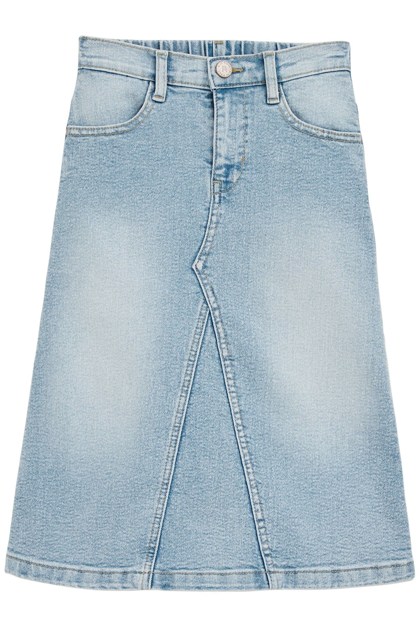 SKIRT MEDIUM LENGTH LIGHT BLUE 3