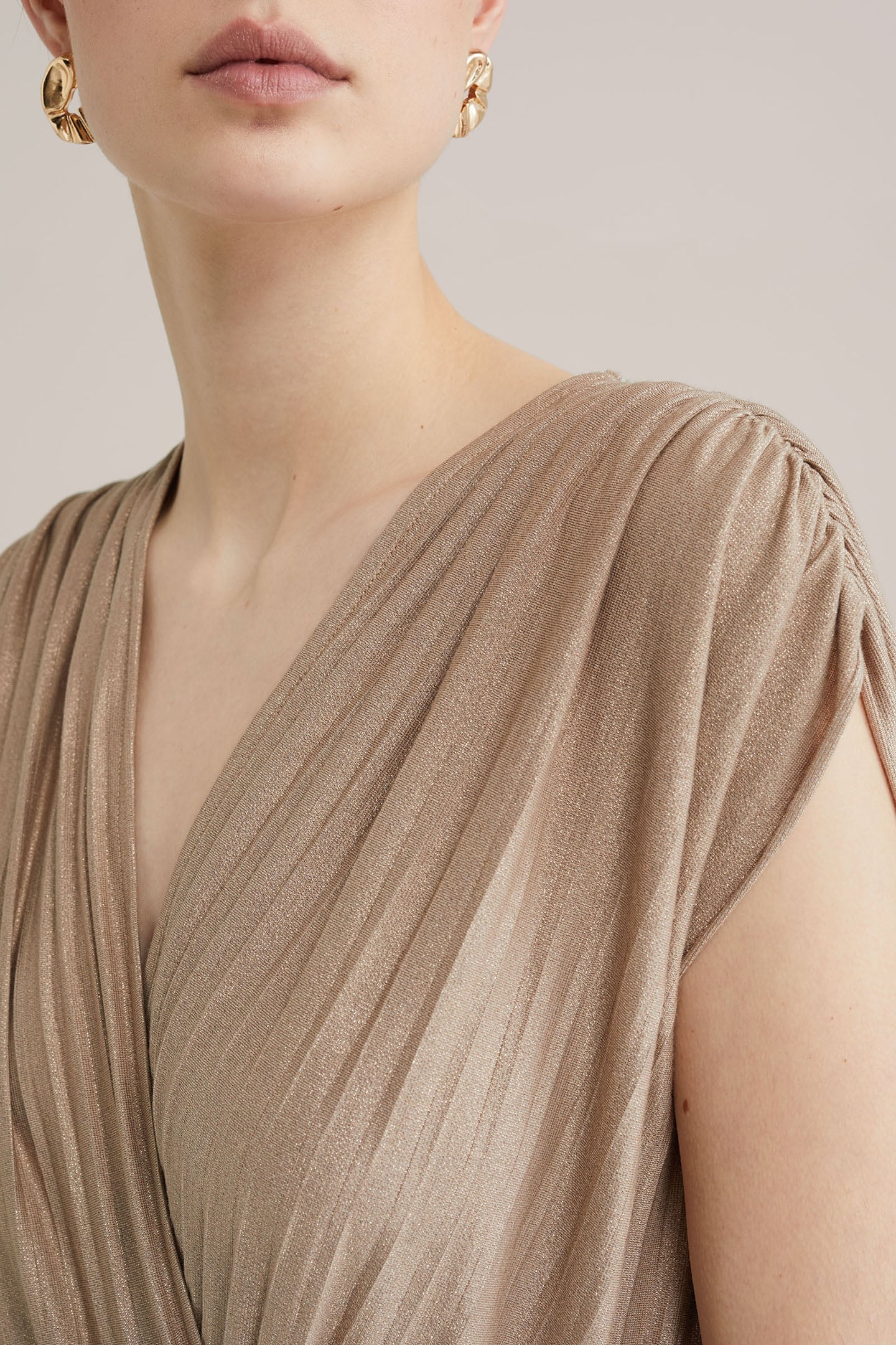 DRESS MID LENGTH GOLD 5