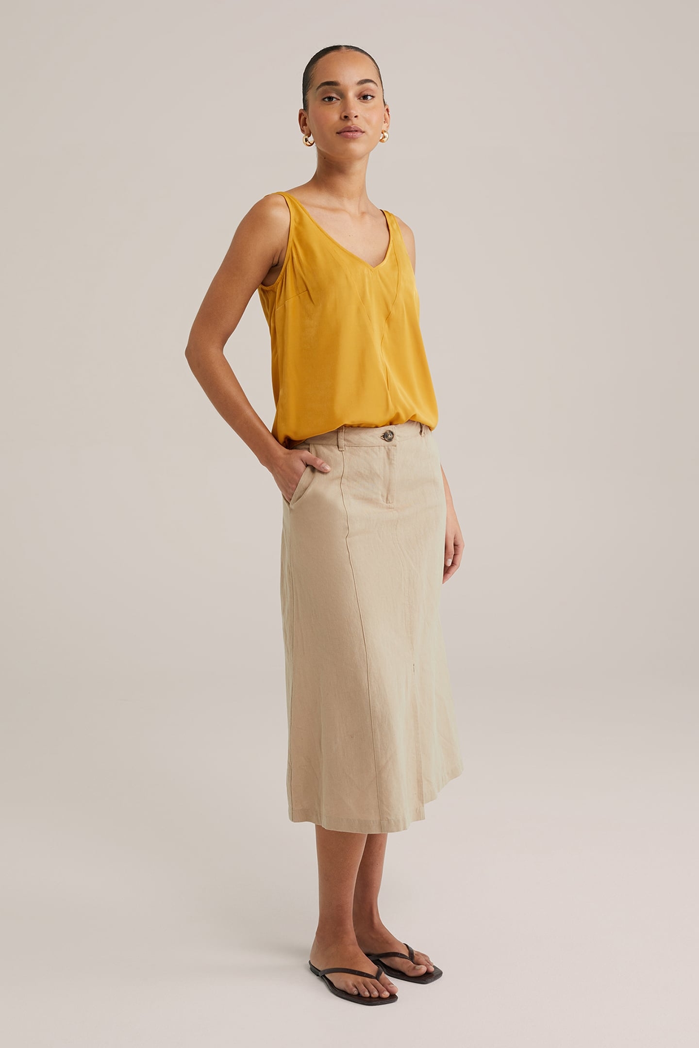 BLOUSE MUSTARD YELLOW 3