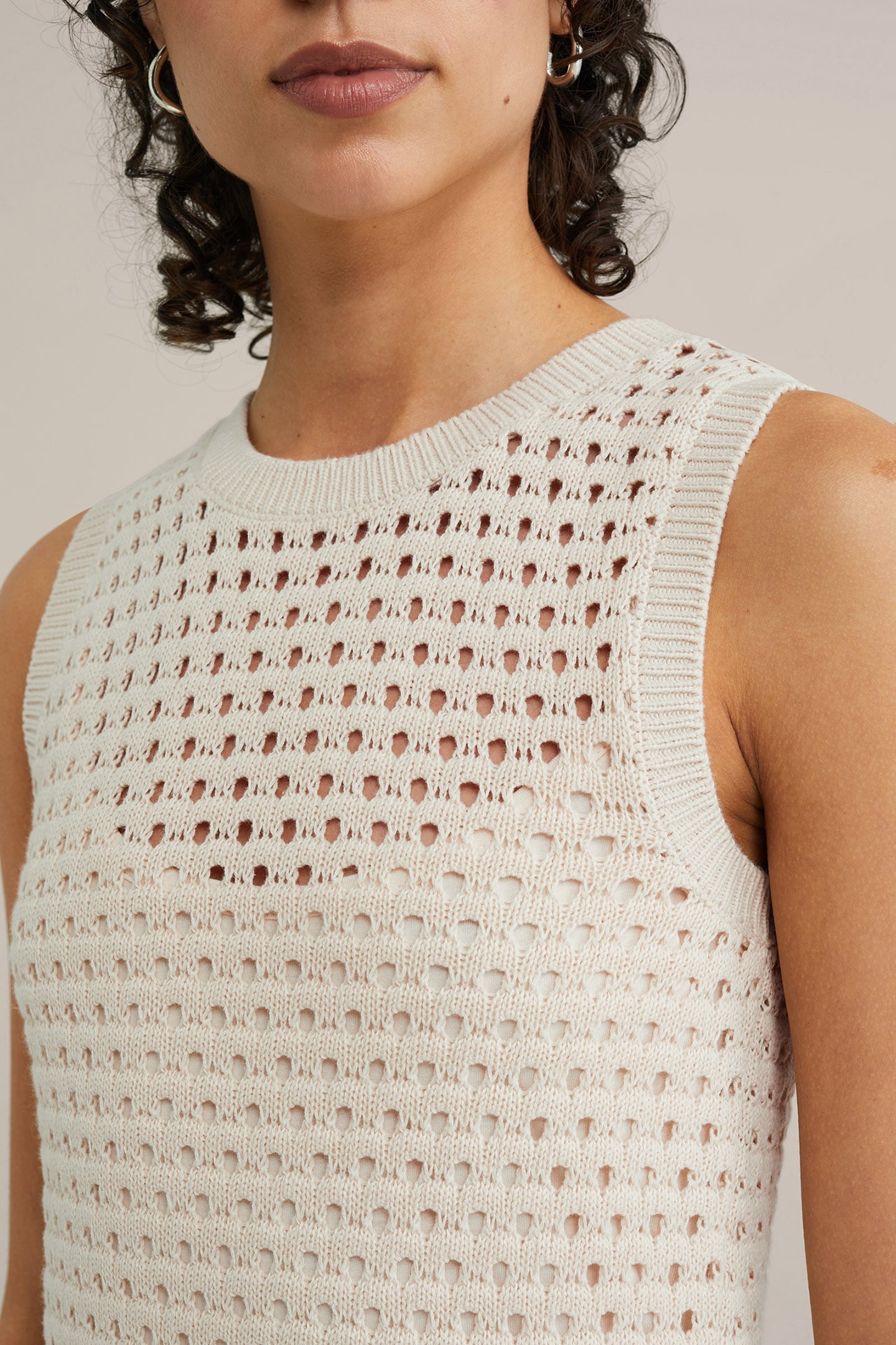 DRESS MID LENGTH BEIGE 6