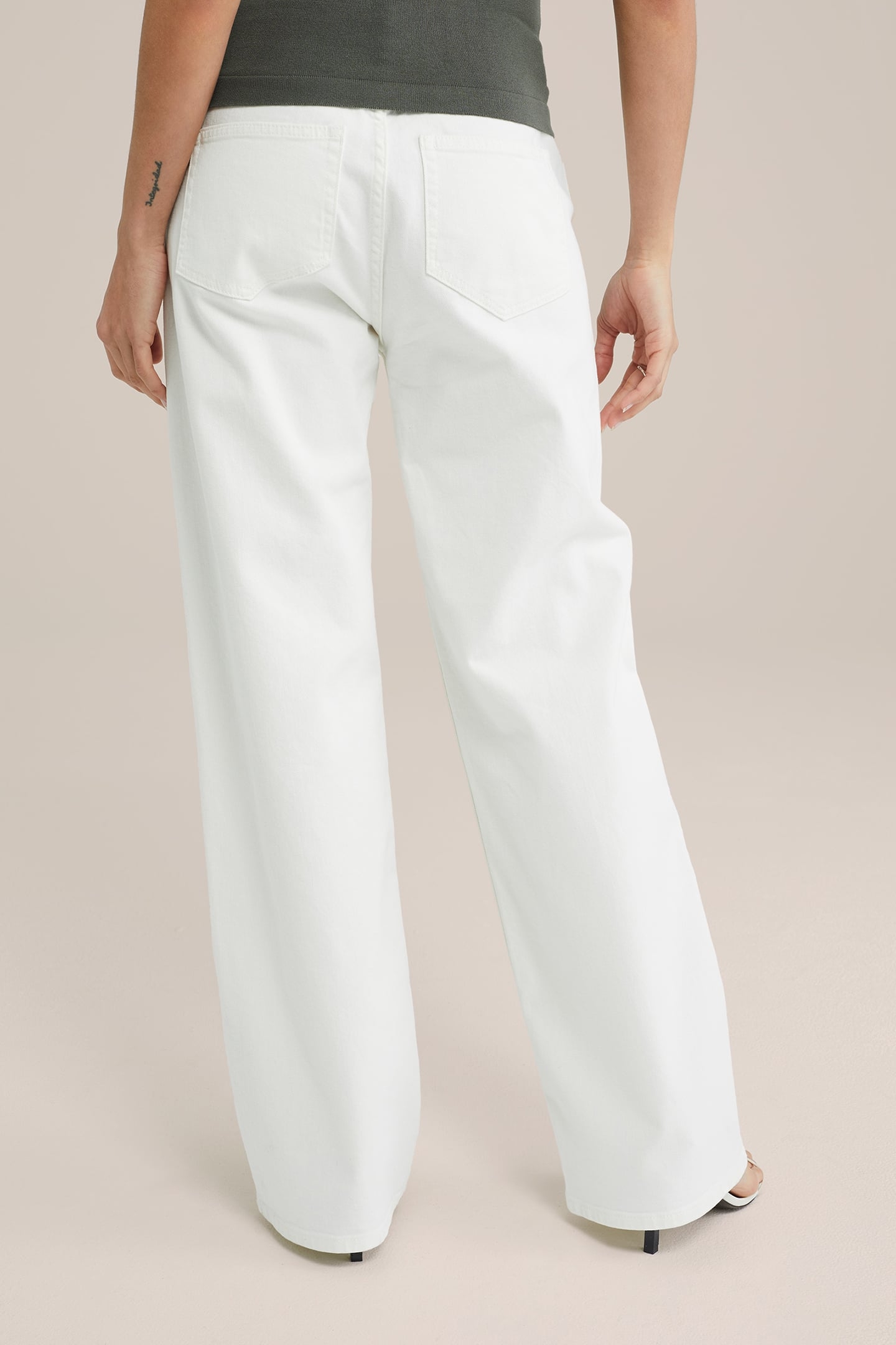 5-POCKET HIGH WAIST OFF-WHITE 2