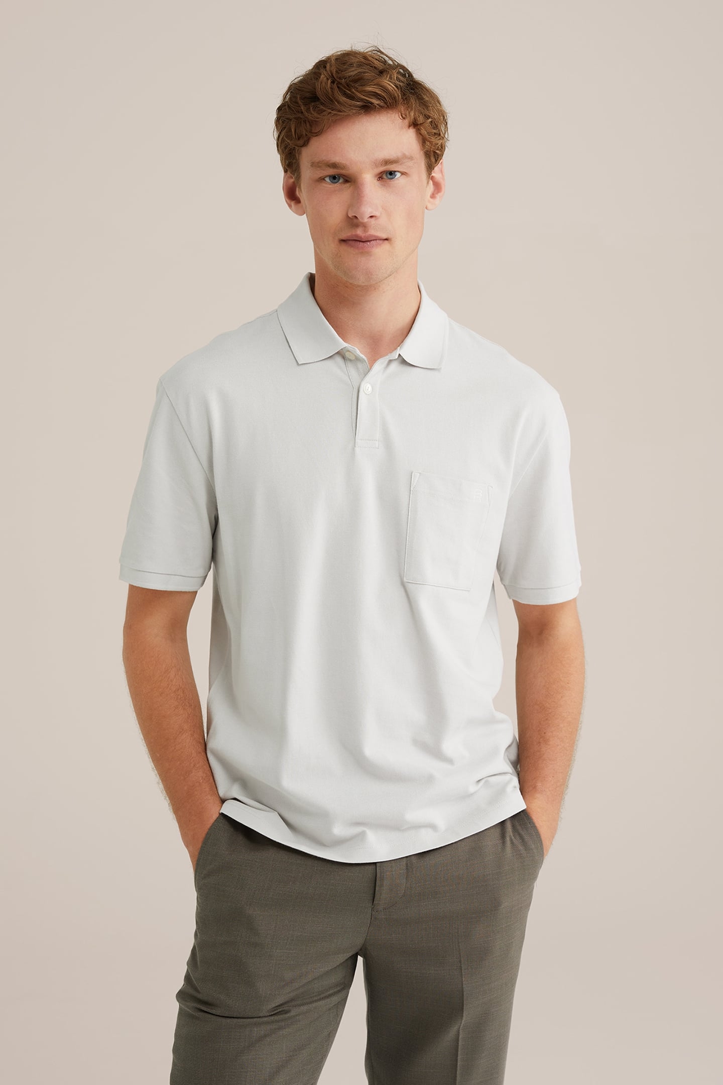 POLO LIGHT GREY 1