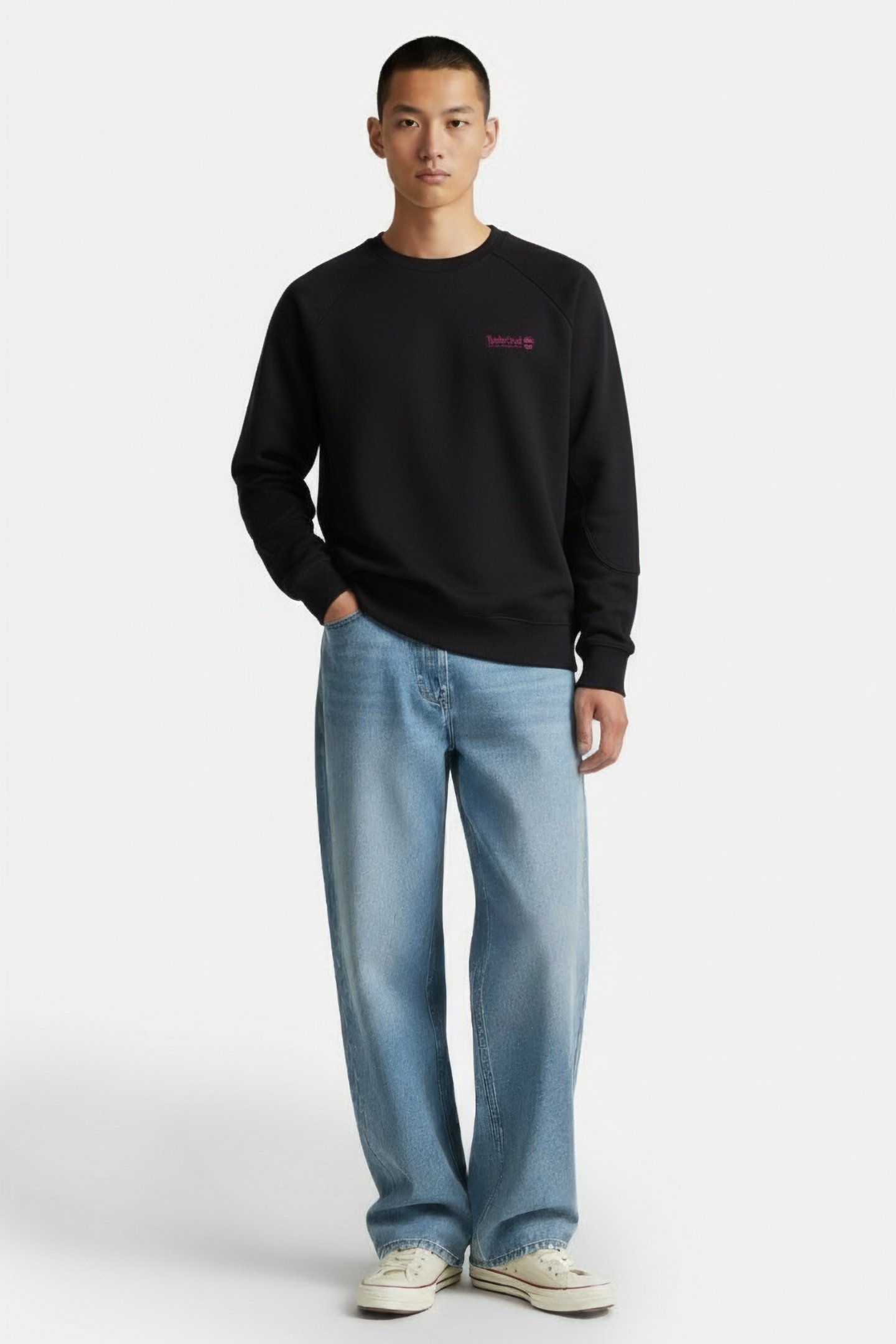 TIMBERLAND X  HIGHSNOBIETY – CLASSIC RAGLAN CREW SWEATER 1