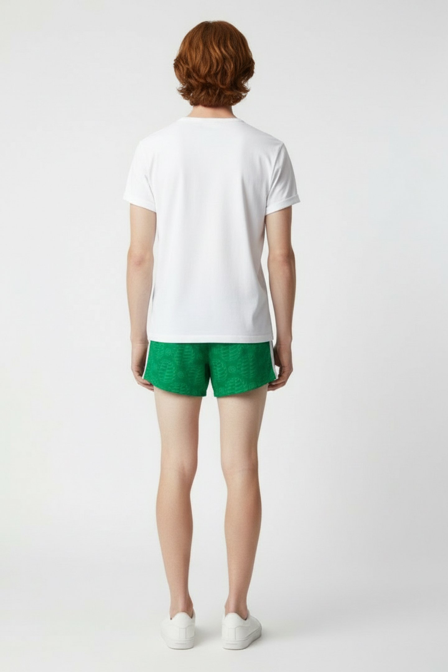 NIKE – MARTINE ROSE FOOTBALL SHORT LUCKY GREEN/WHITE 2