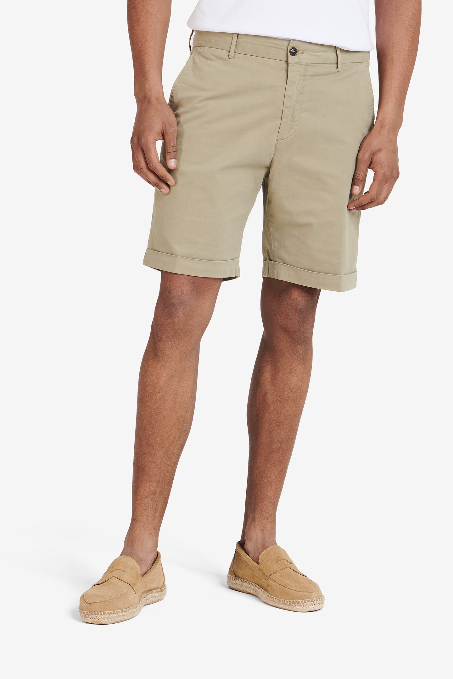 BYRON COTTON-STRETCH TAUPE 1