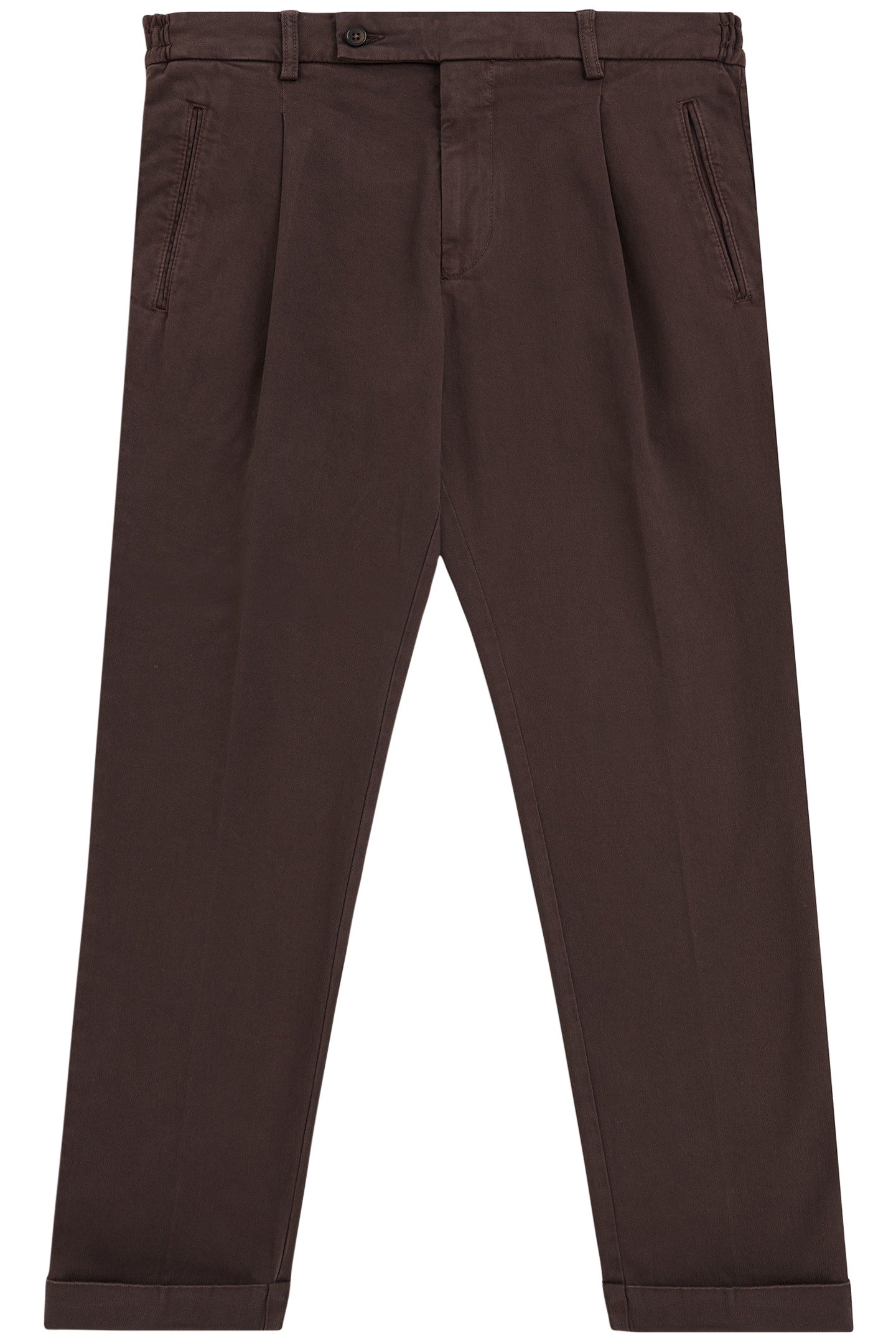 BRIDGEPORT HEAVYWEIGHT COTTON-STRETCH BROWN 2