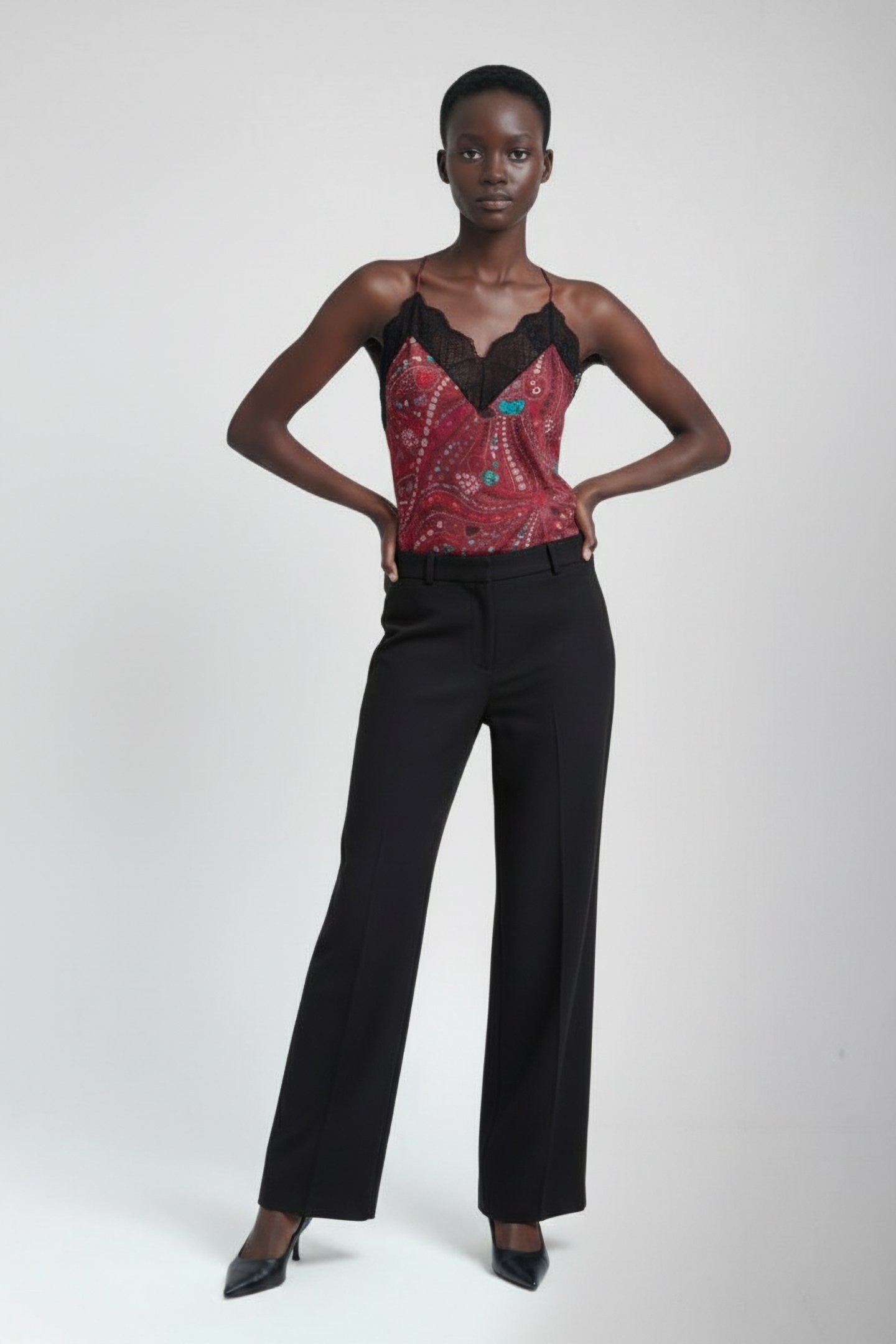 CHRISTY PSYCHE CAMISOLE WINE 1