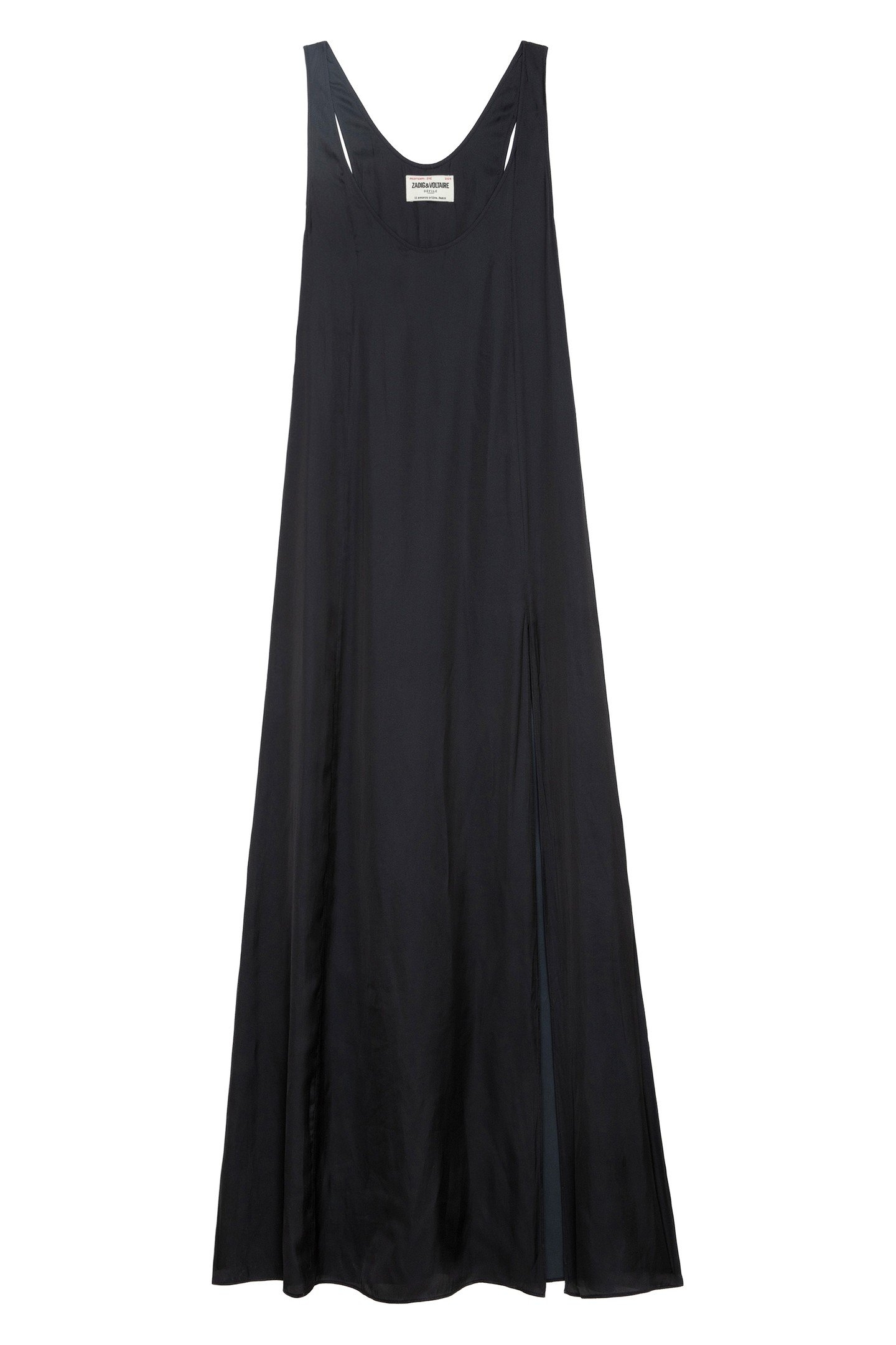 RARYS SATIN DRESS NOIR 4