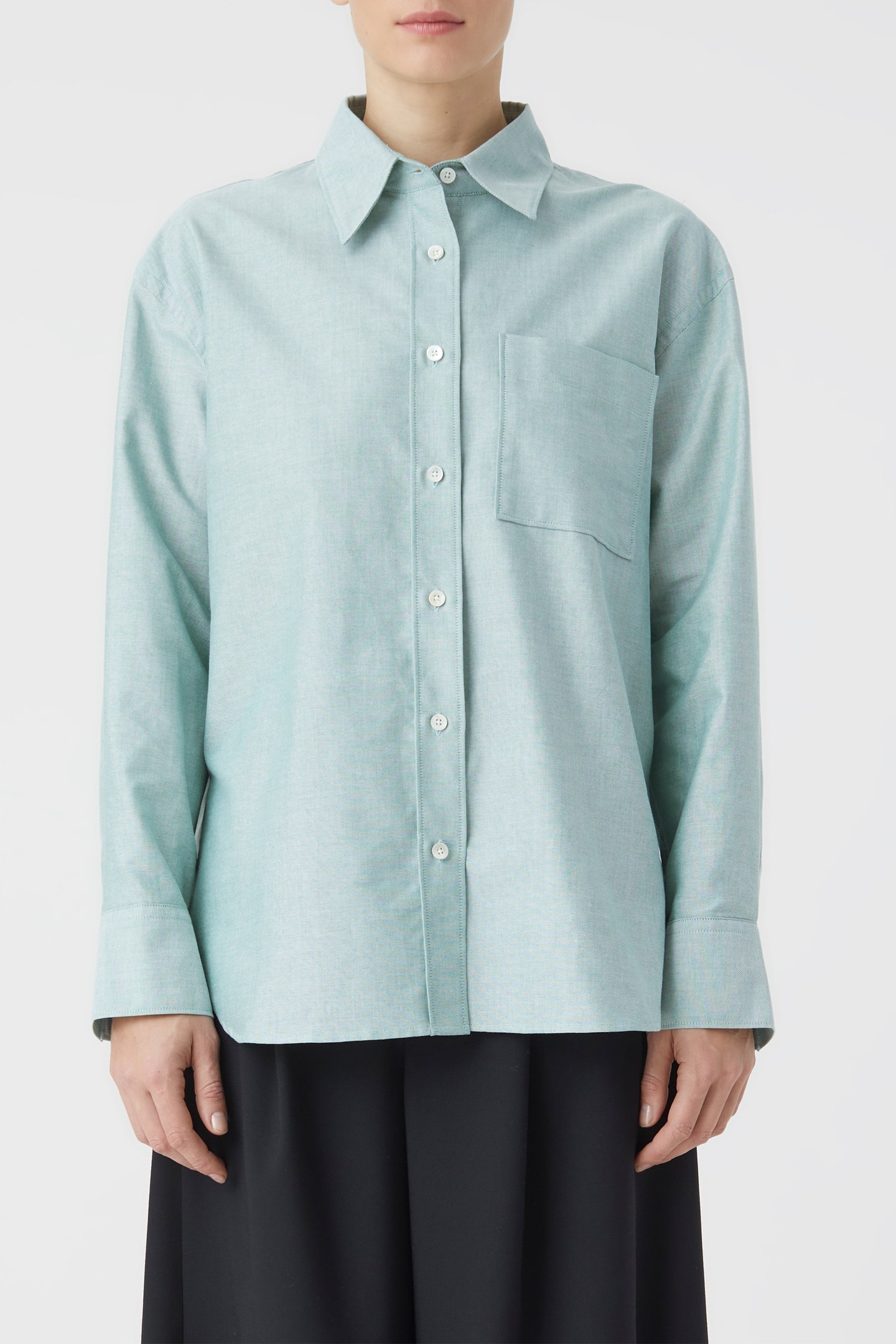 OVERSIZE SHIRT & BLOUSES NEW GREEN 2