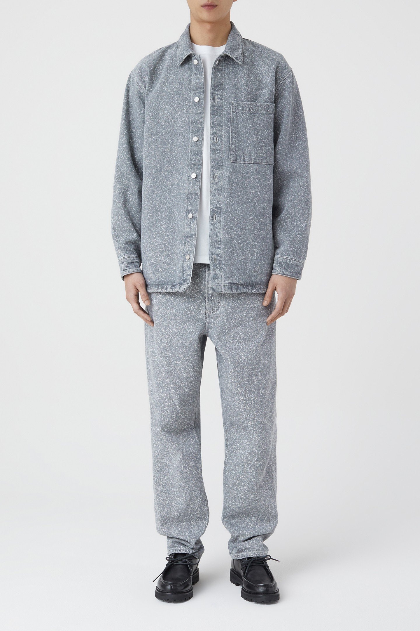 OVERSHIRT & BLOUSES MID GREY 1