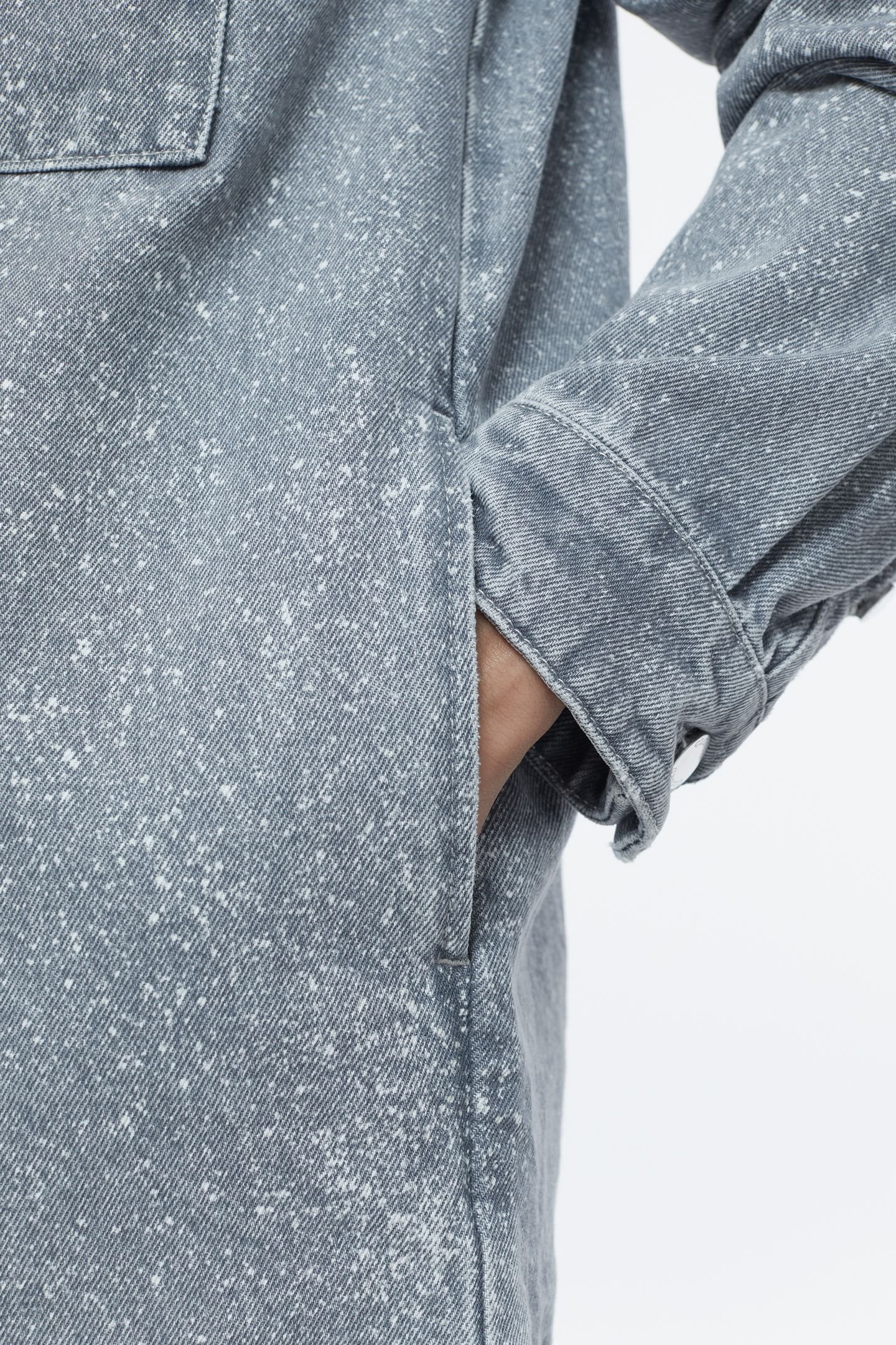 OVERSHIRT & BLOUSES MID GREY 5