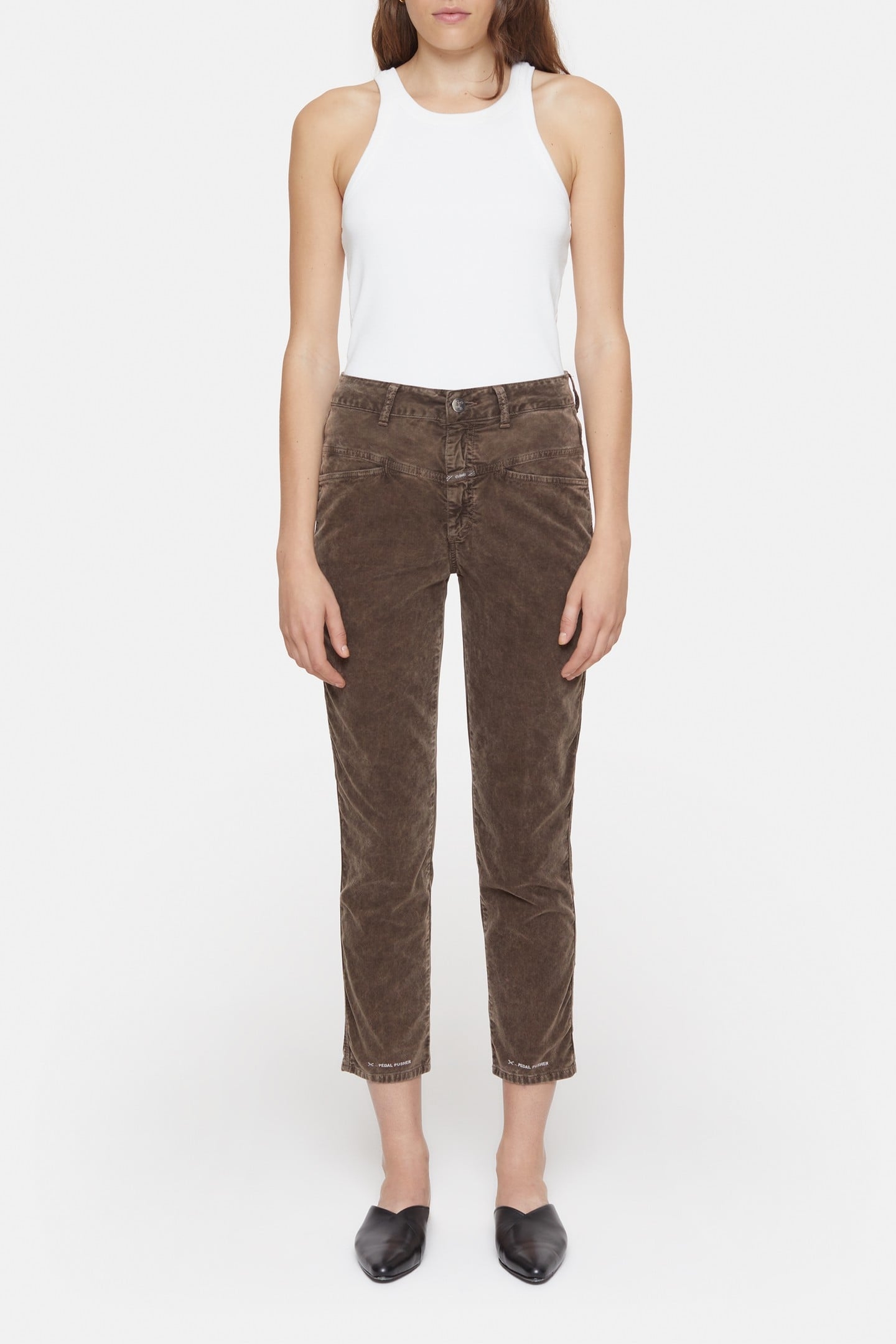 PEDAL PUSHER PANTS MOCHA 5