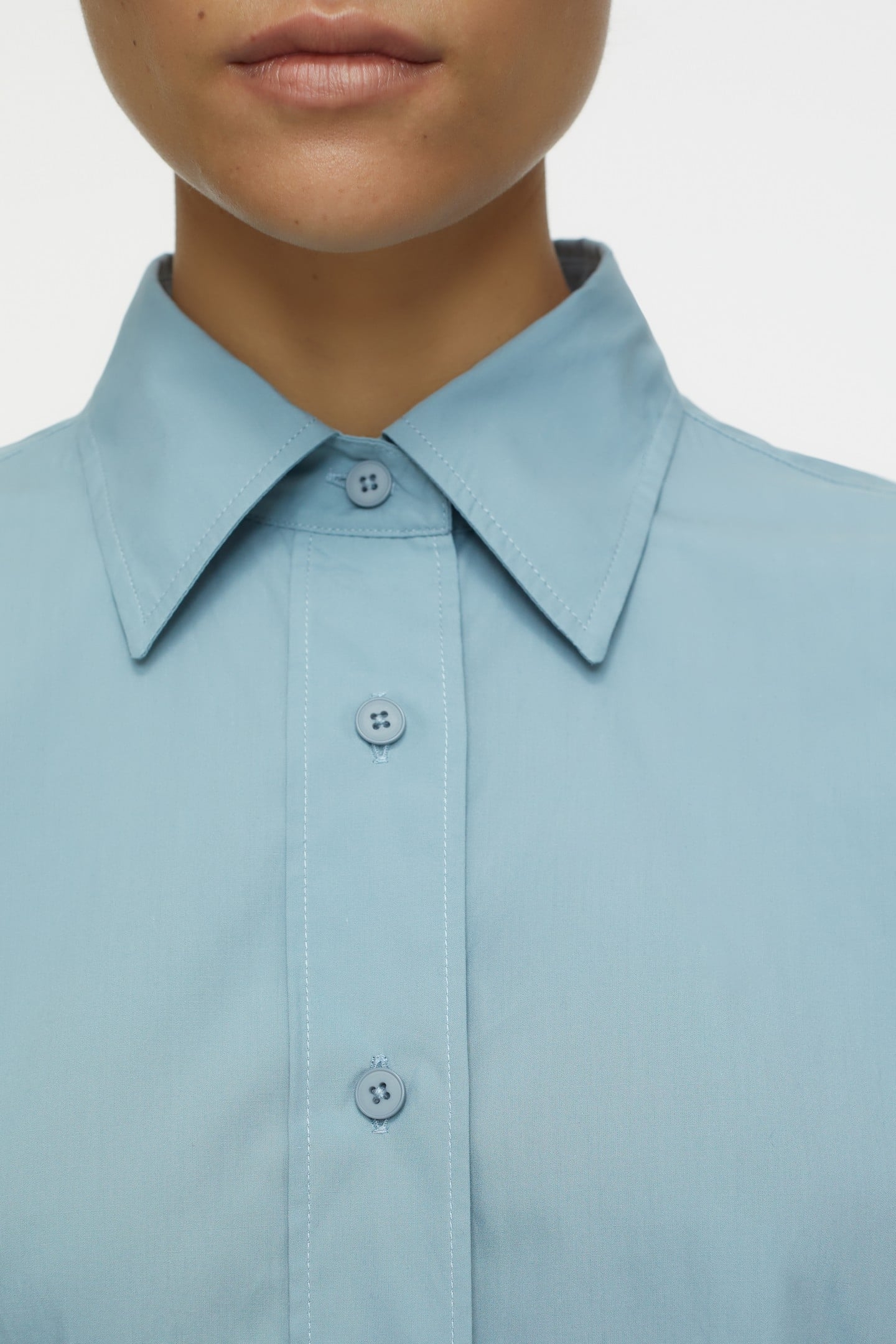 STRAIGHT FITTED SHIRT & BLOUSES BLUE WATER 5