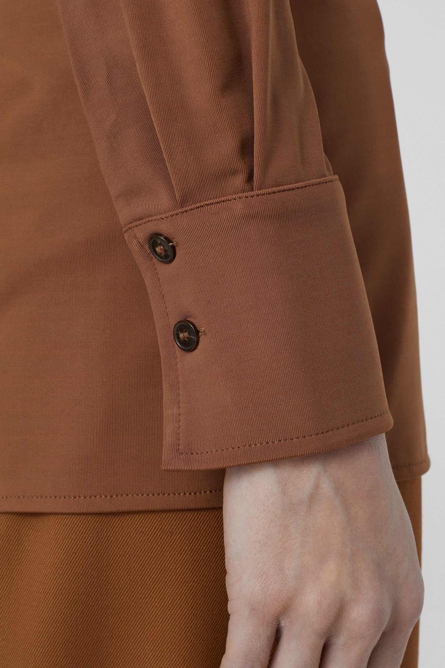 WAISTED BLOUSE SHIRT AUBURN 3