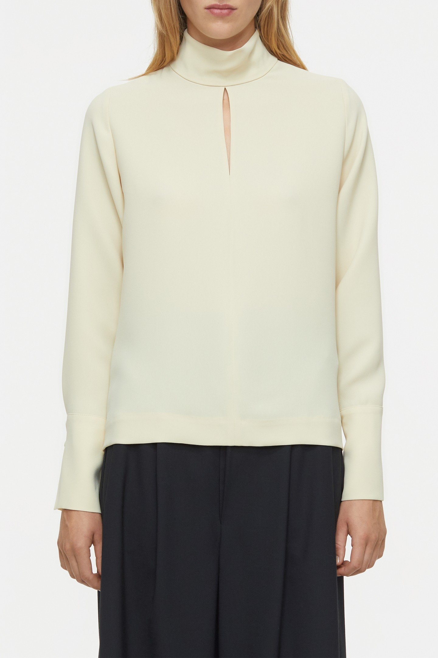 SLIT BLOUSE SHIRT SHELL 4