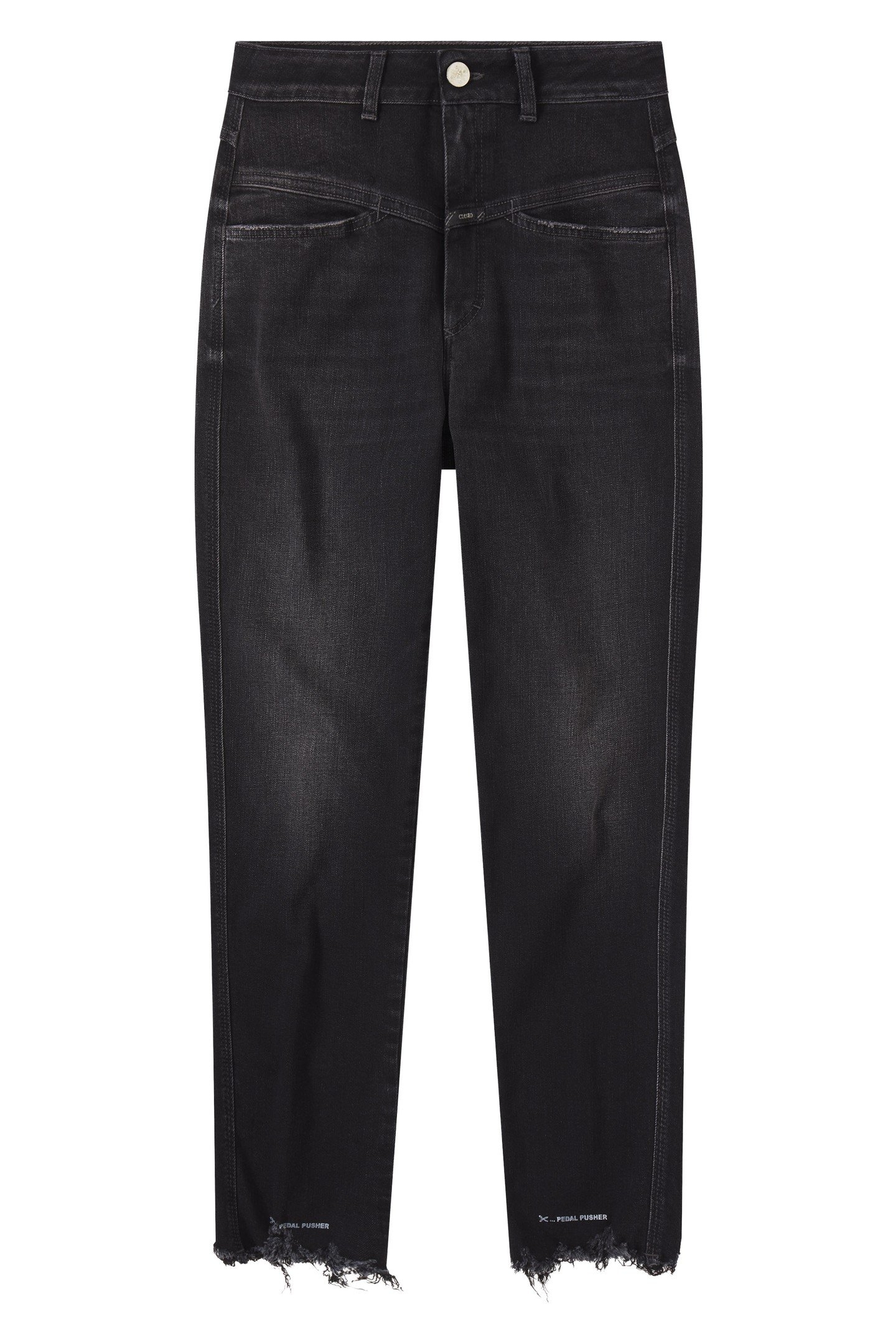 PEDAL PUSHER JEANS DARK GREY 3