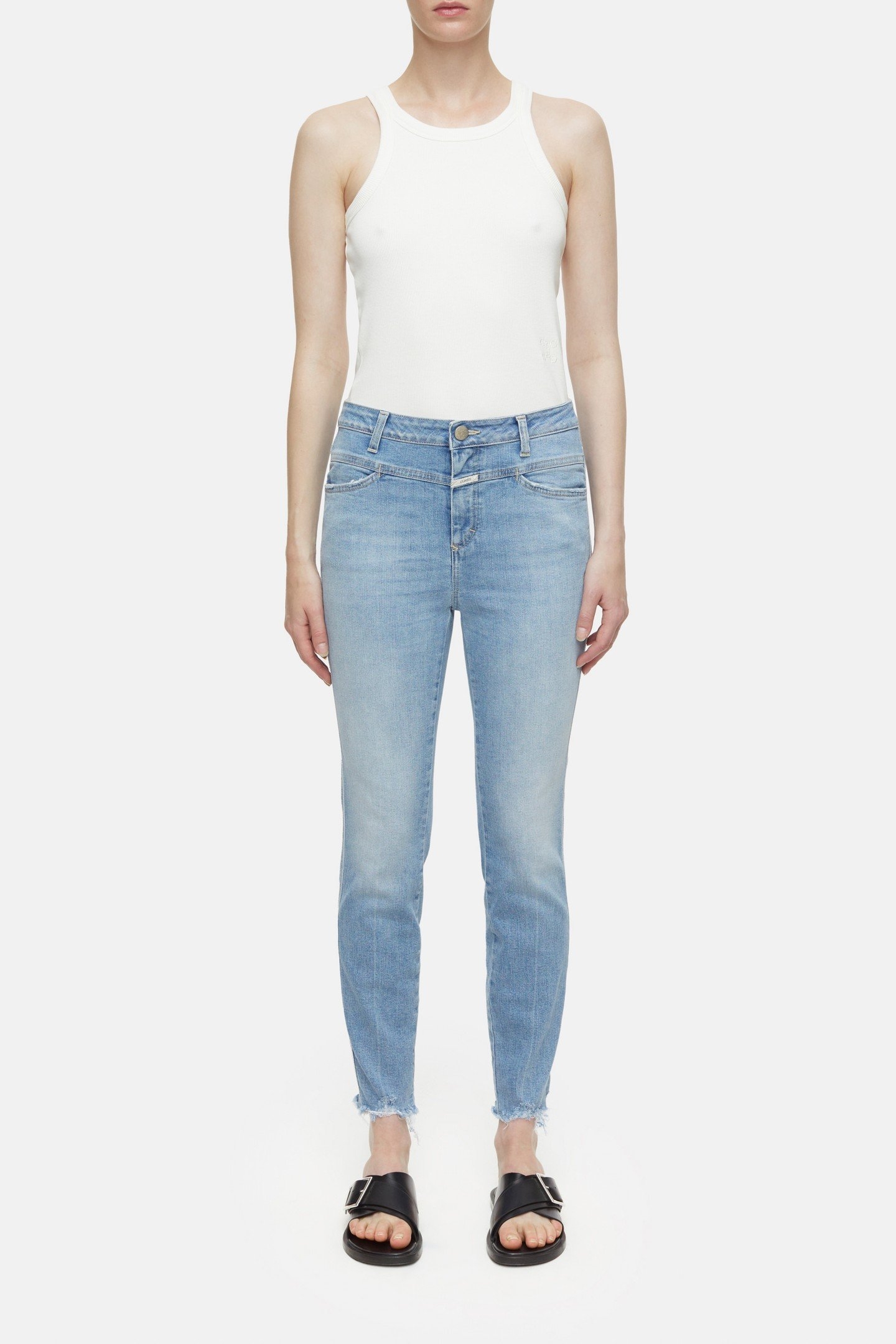 SKINNY PUSHER JEANS LIGHT BLUE 3