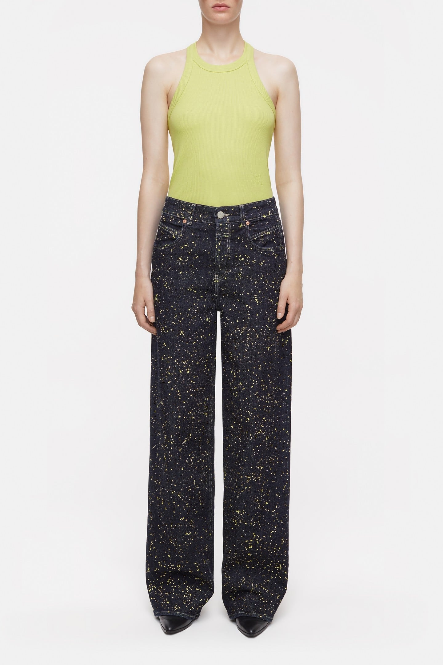 RACER TOP T-SHIRTS PRIMARY YELLOW 2