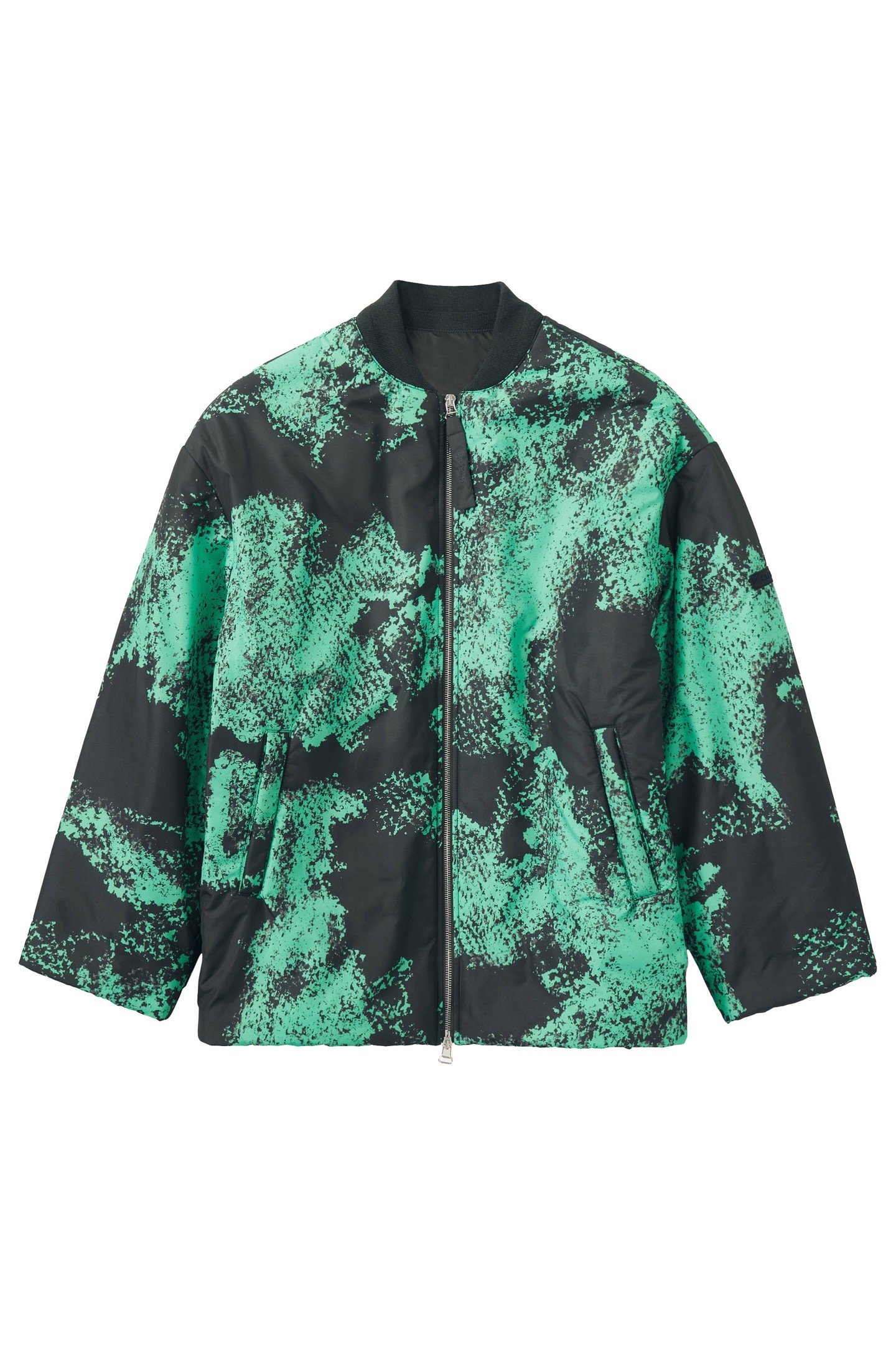 BOMBER JACKET GREEN WEED 4