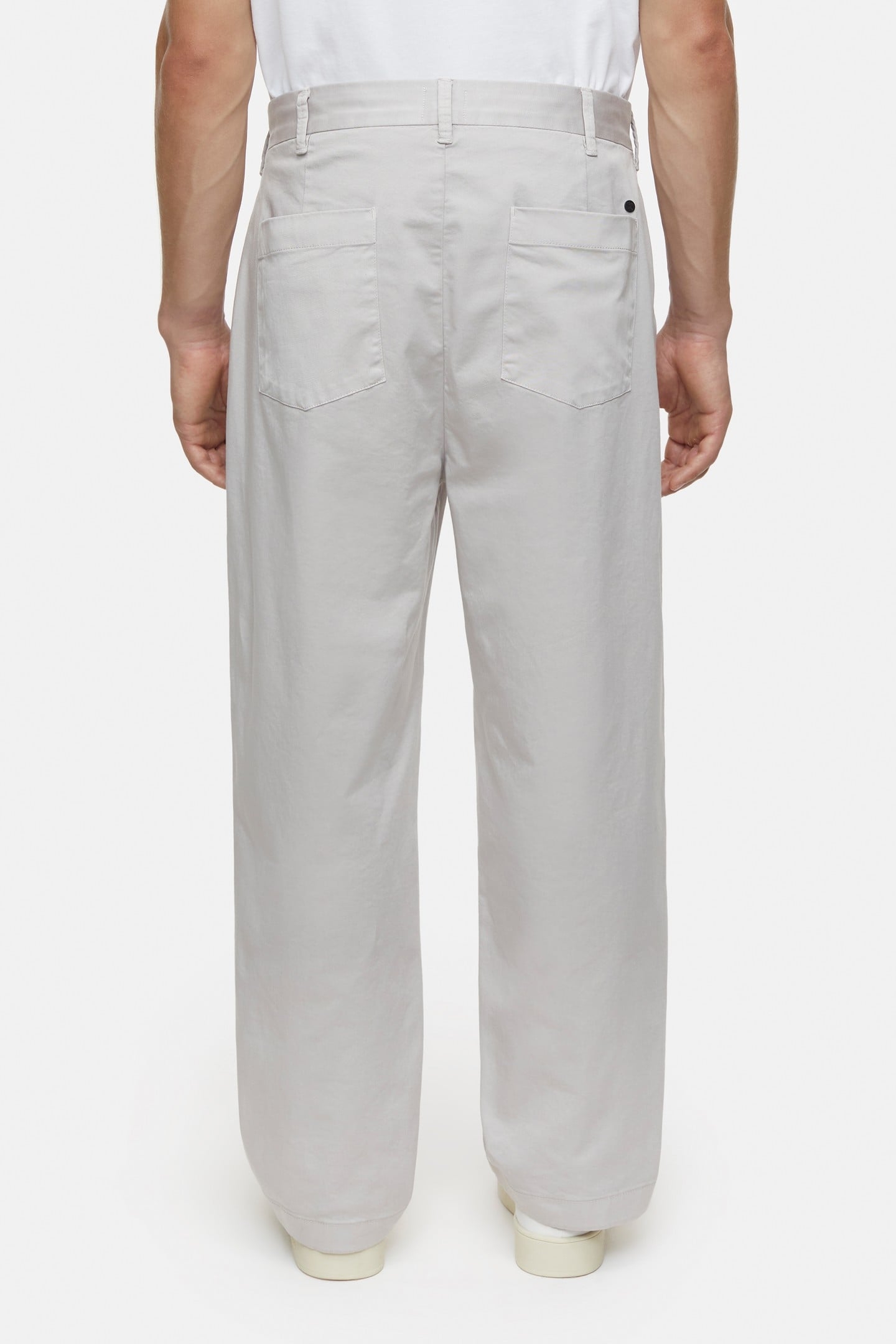 BLOMBERG WIDE PANTS CHALK GREY 4