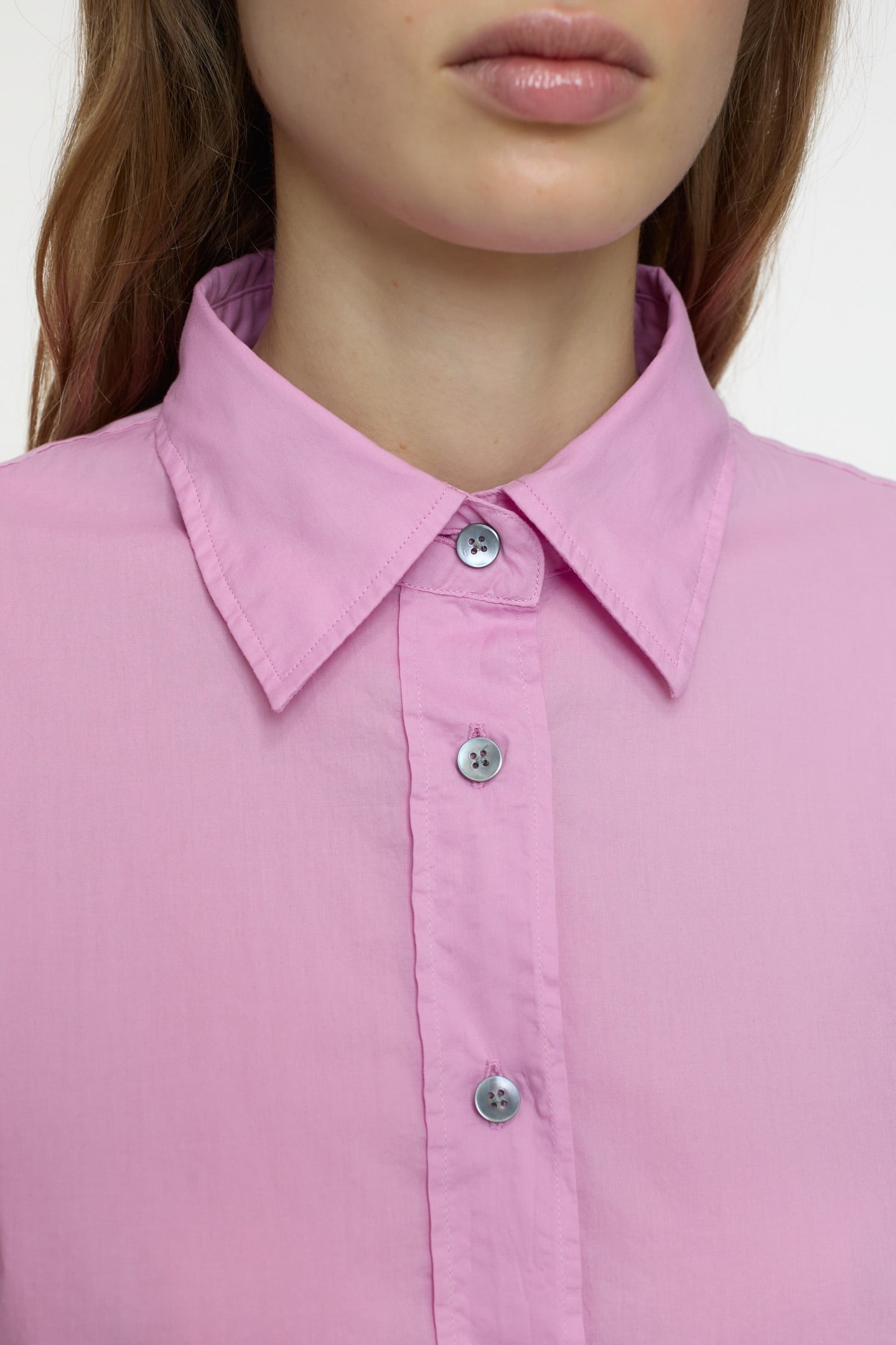 STRAIGHT FITTED SHIRT & BLOUSES PINK POENY 4