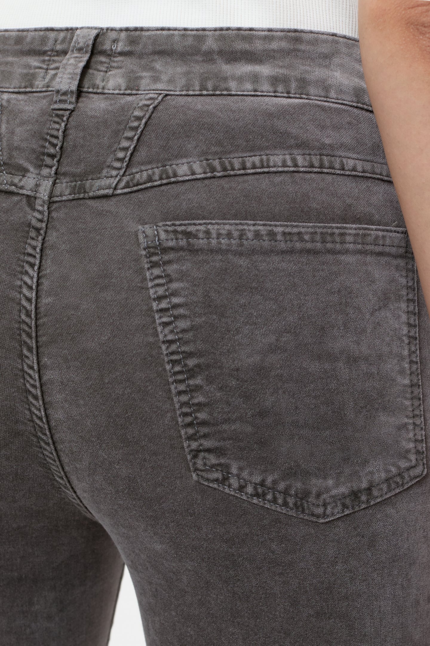 PEDAL PUSHER PANTS HERITAGE GREY 3