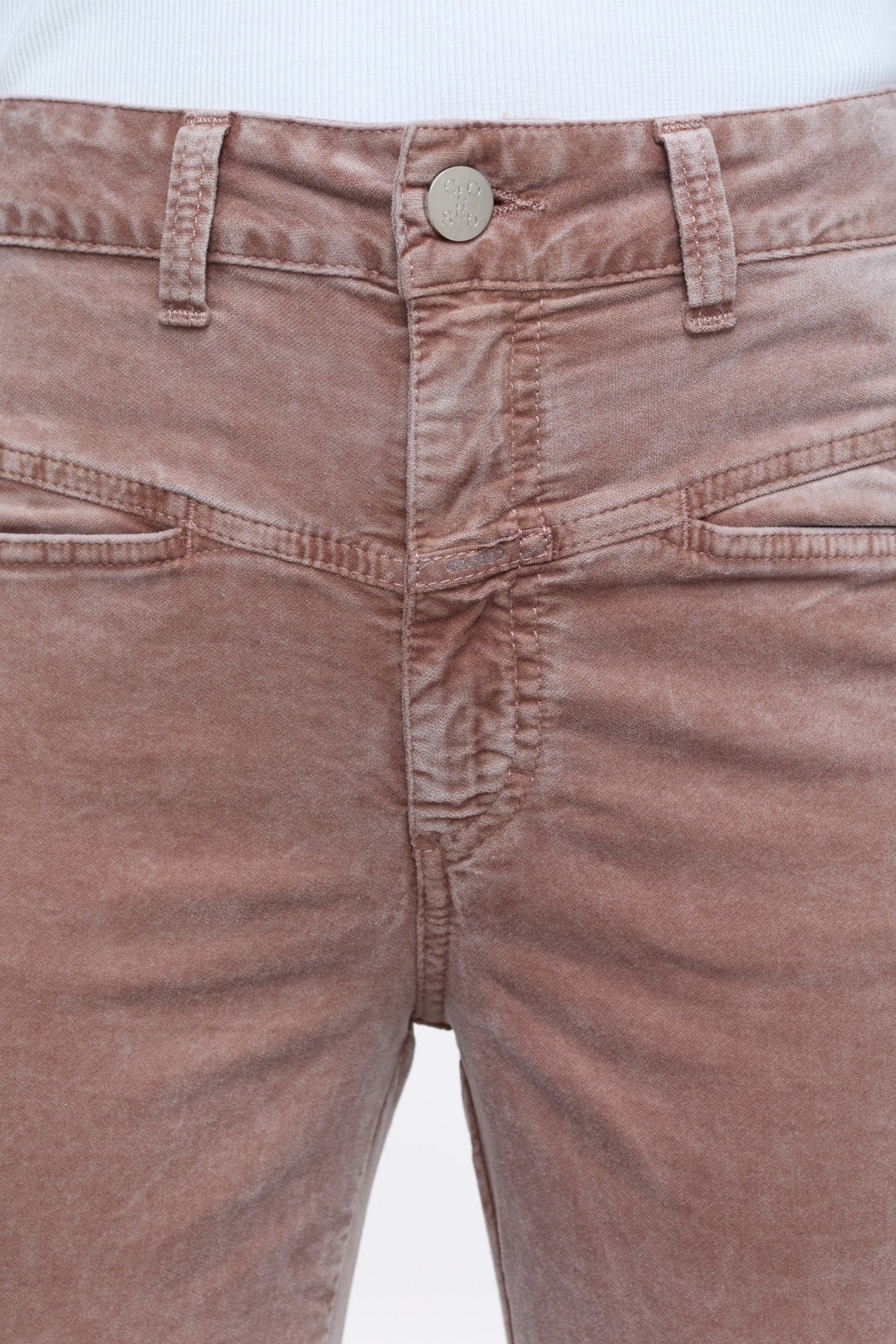 PEDAL PUSHER PANTS BISCOTTI BROWN 4