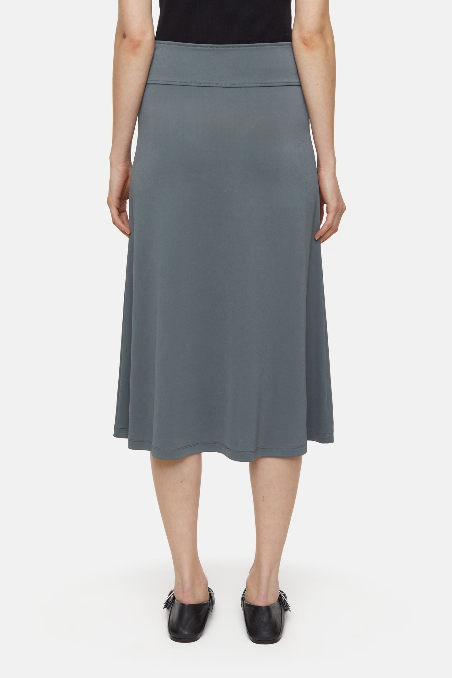 JERSEY SKIRT PINI GREEN 4