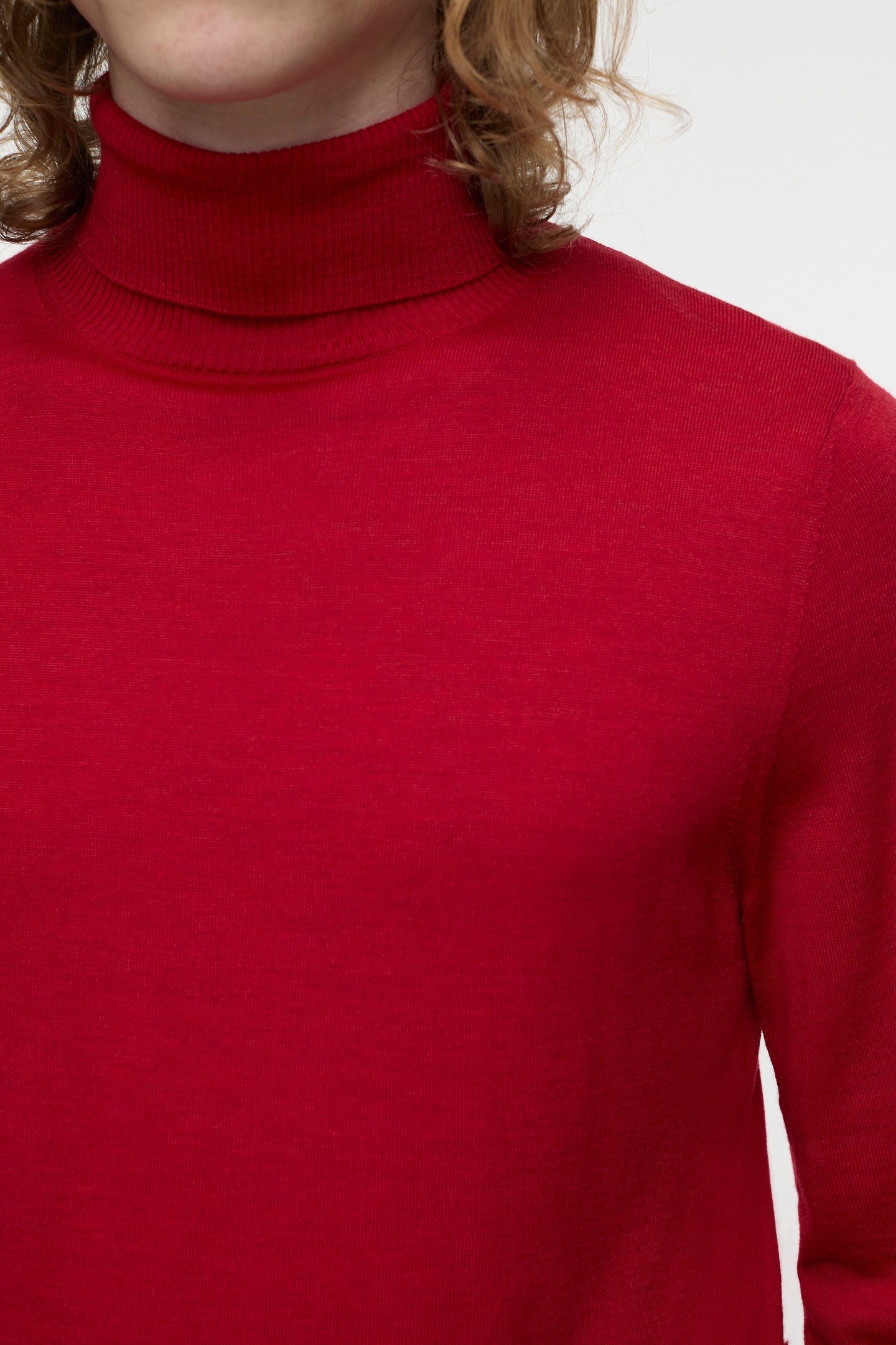 TURTLE-NECK JUMPER KNITS CHILI PEPPER RED 2