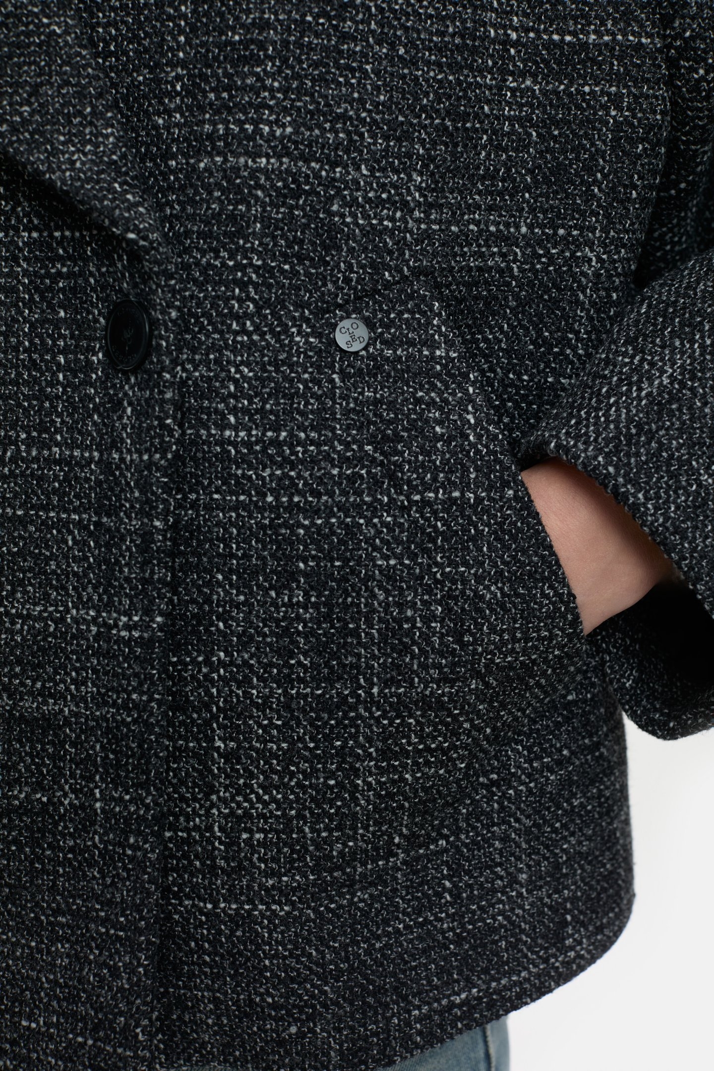 CROPPED JACKET BLACK 5