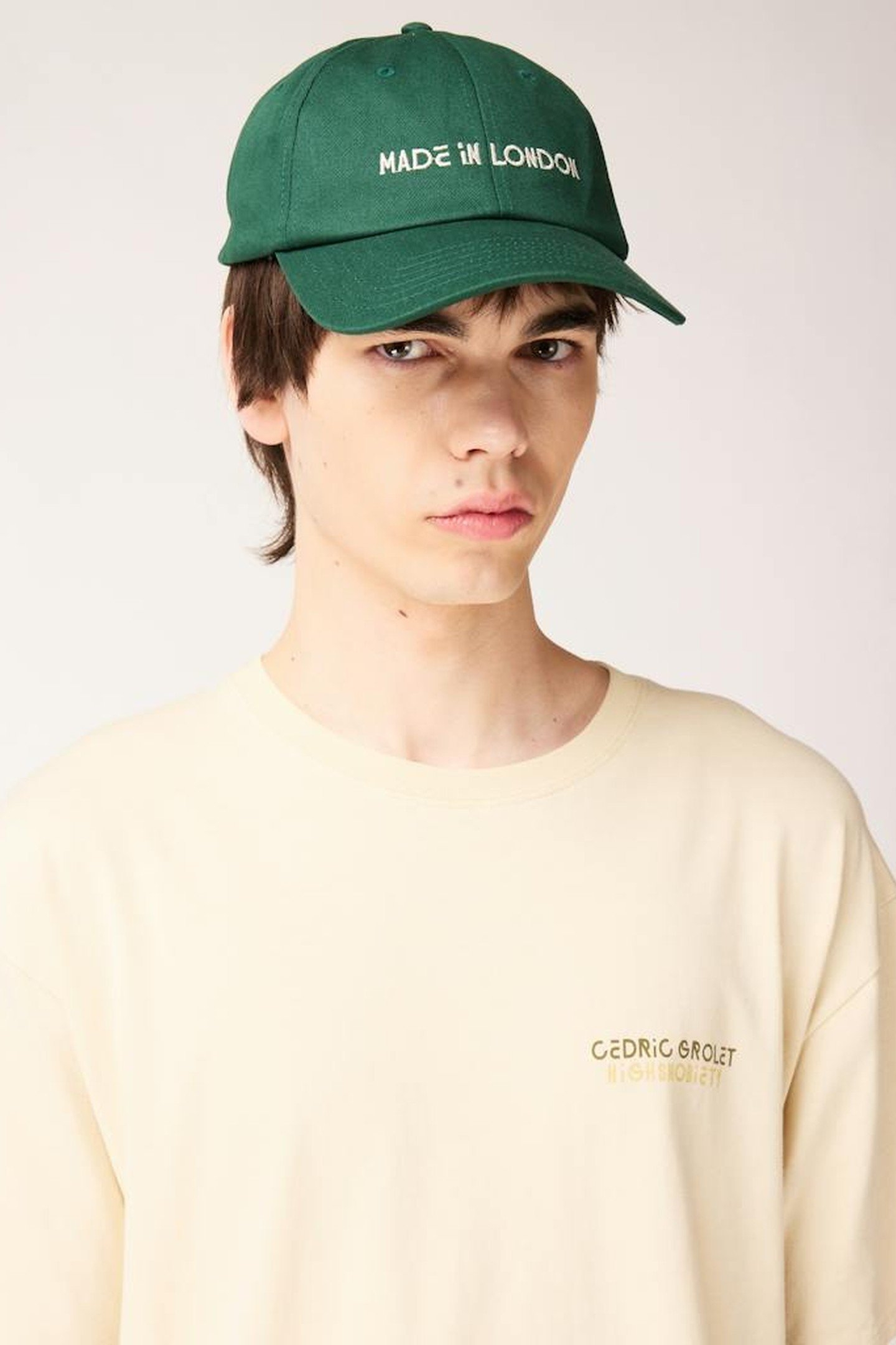 CEDRIC GROLET X HIGHSNOBIETY – MADE IN LONDON' CAP GREEN 1