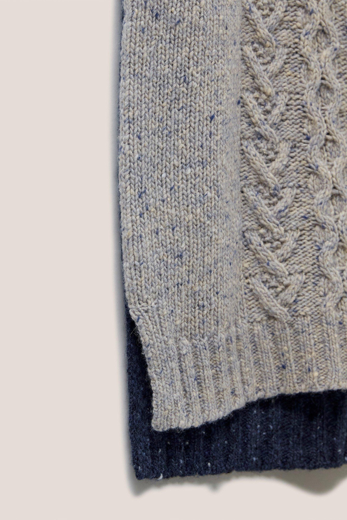 COLOURBLOCK CABLE TANK GREY MULTI 4