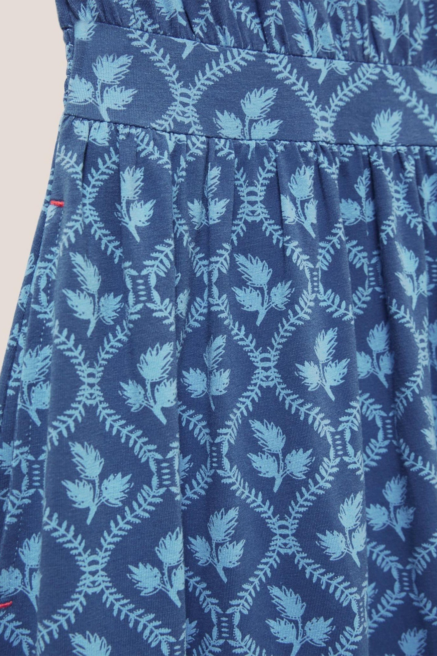 DARCIE JERSEY MAXI DRESS NAVY MULTI 4