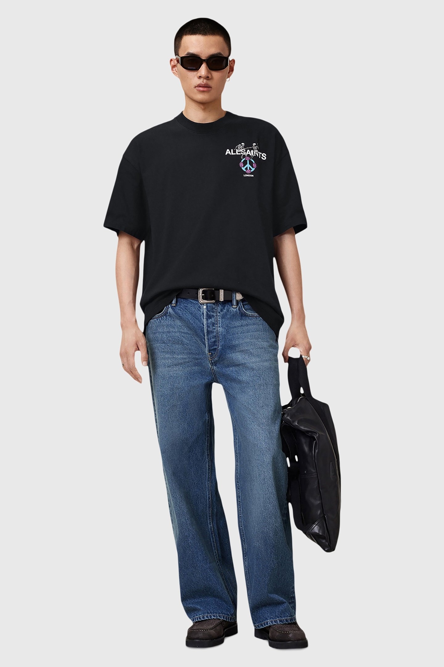 REINCARNATE SS CREW WASHED BLACK 3